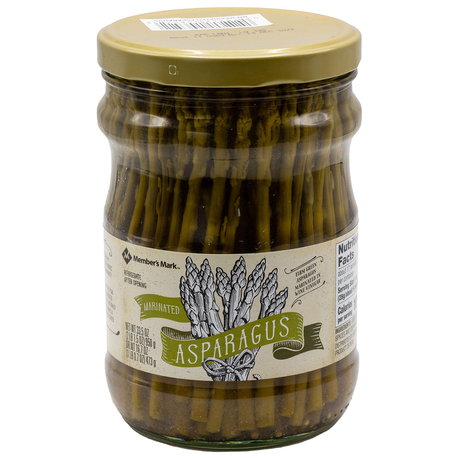 Member's Mark Marinated Asparagus (33.5 oz.)