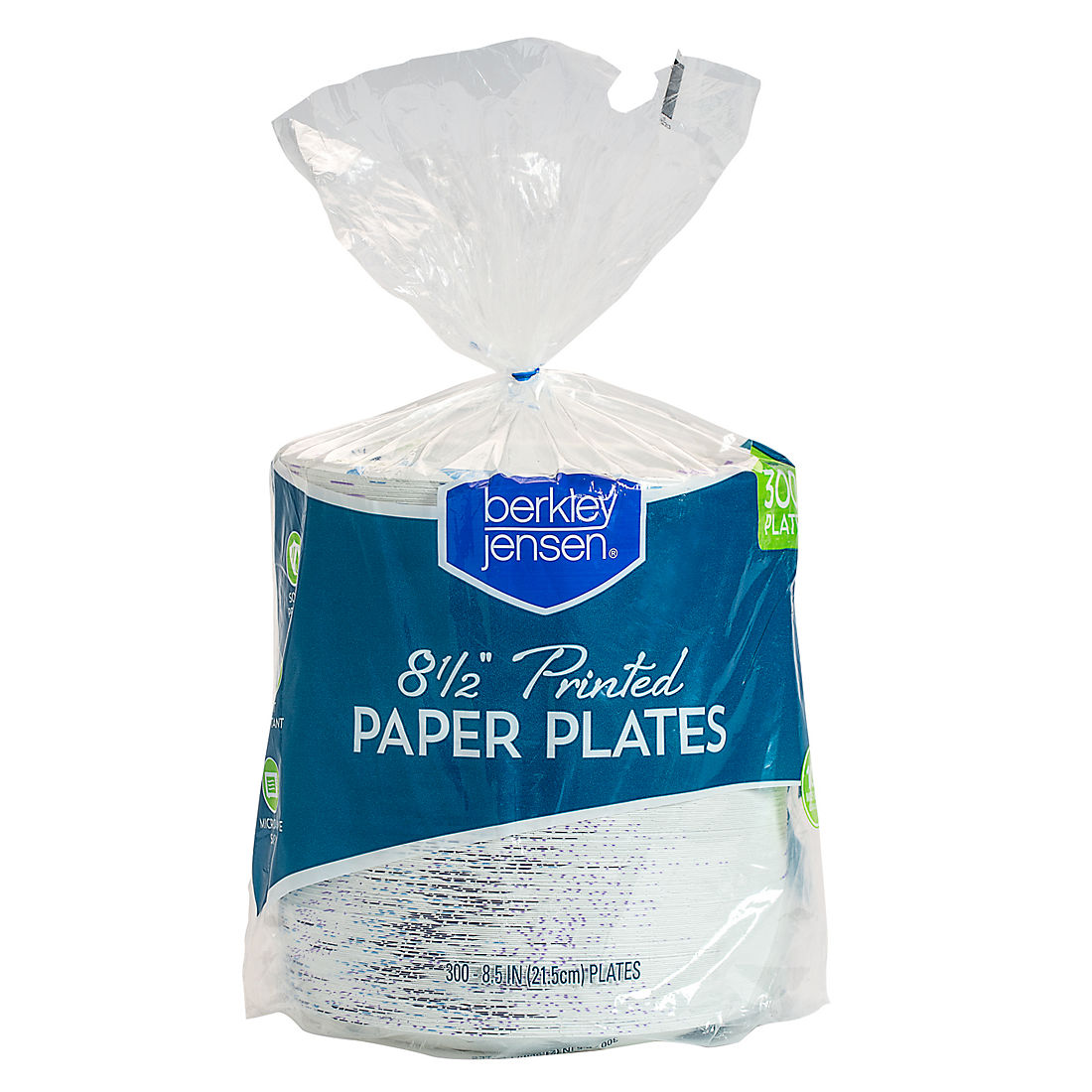 Berkley Jensen 8.5" Printed Paper Plate, 300 ct.
