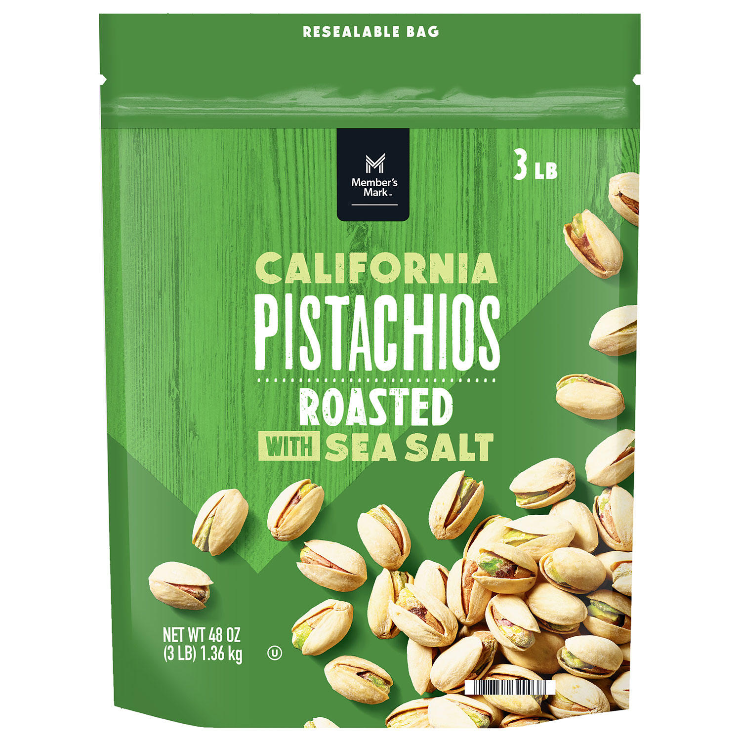 Member's Mark Roasted & Salted Pistachios (48 oz.)