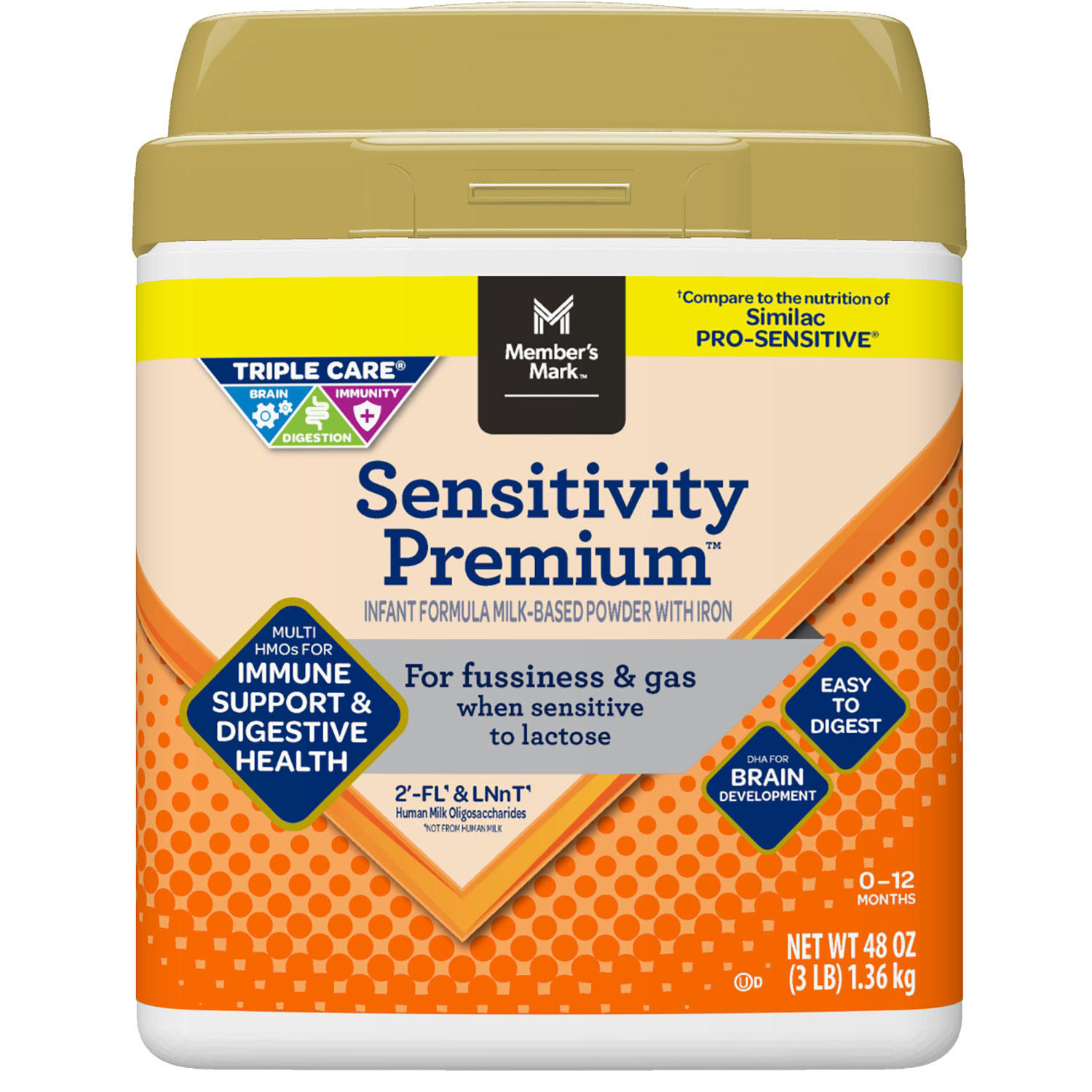 Member's Mark Sensitivity Premium Baby Formula