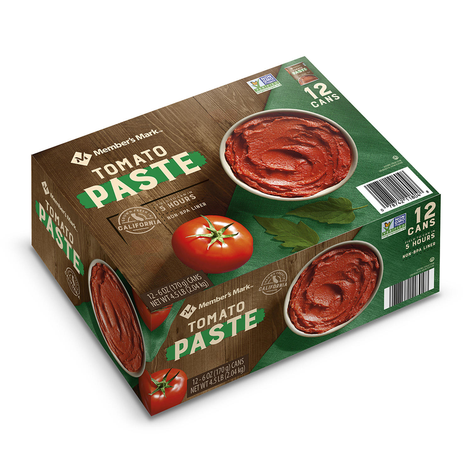 Member's Mark Tomato Paste (6 oz., 12 pk.)