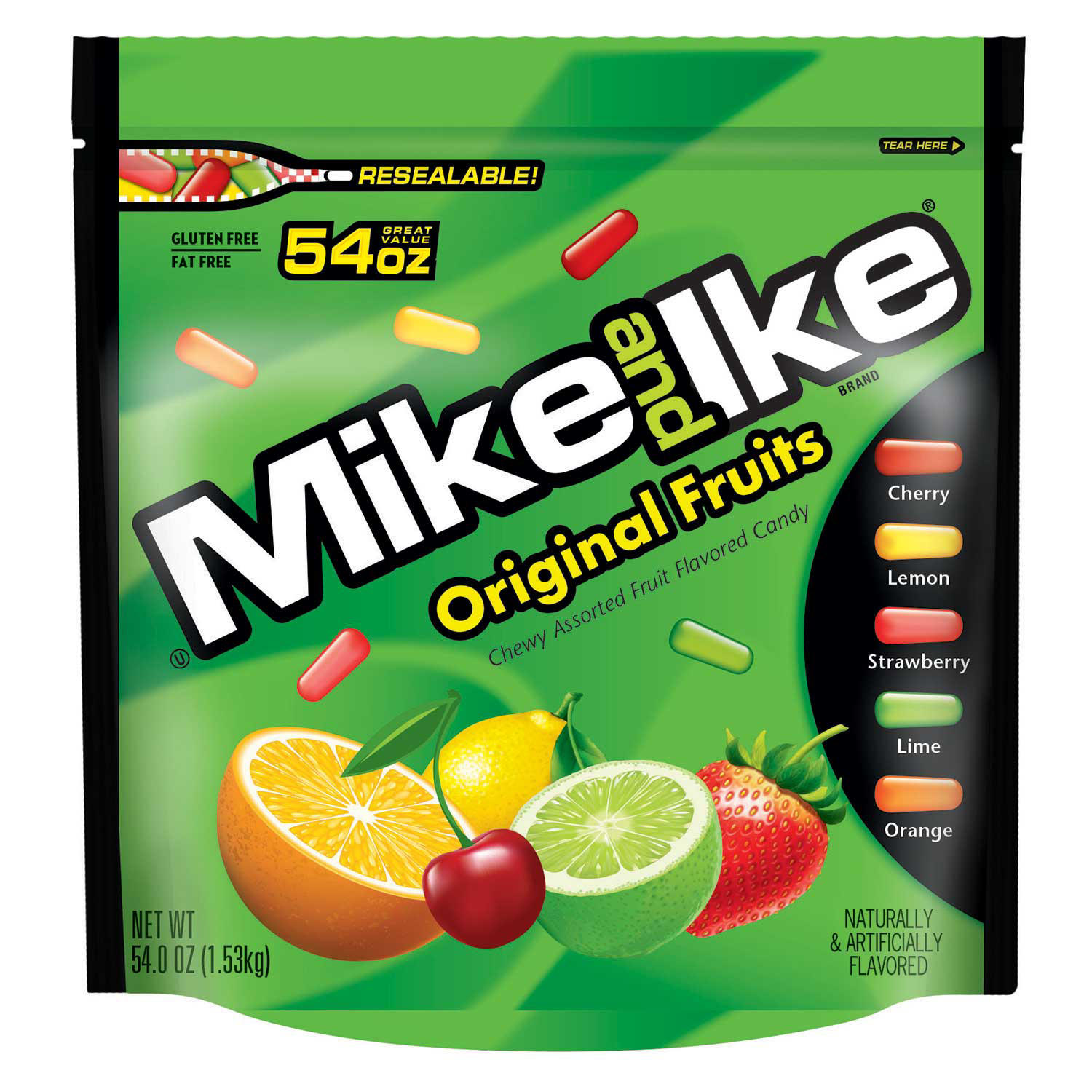 Mike and Ike Original Fruits (54 oz.)