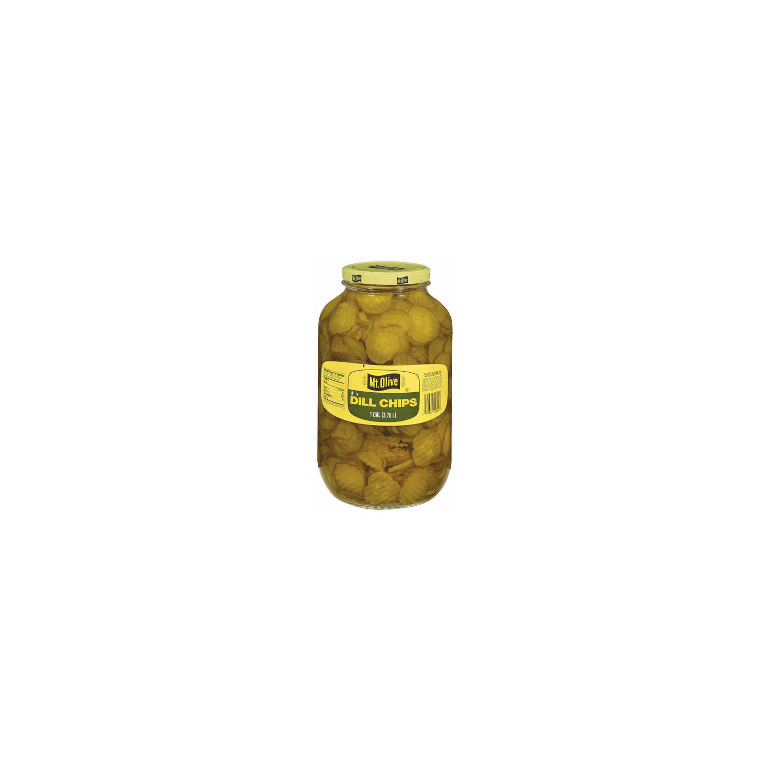Mt. Olive Thin Dill Chips (1 gal.)