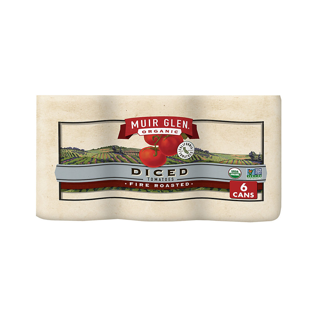 Muir Glen Organic Fire Roasted Tomatoes, 6 pk./14.5 oz.
