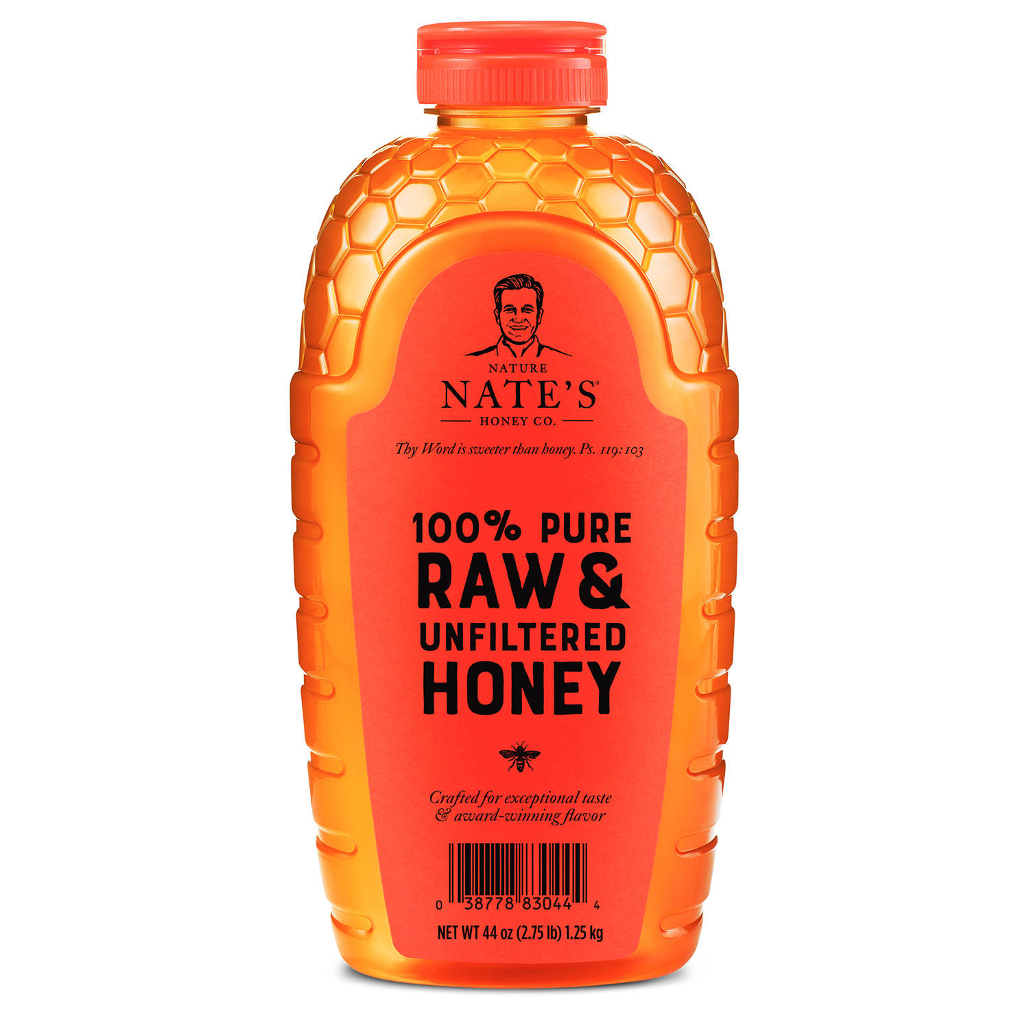 Nature Nate's 100% Pure Raw and Unfiltered Honey (44 oz.)