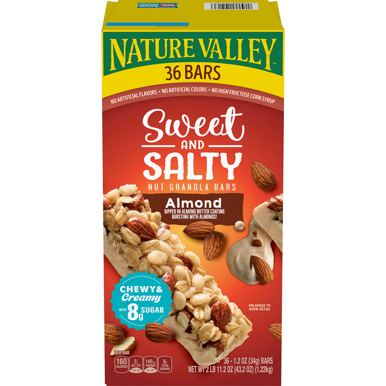Nature Valley Sweet and Salty Nut Almond Granola Bars (36 ct.)