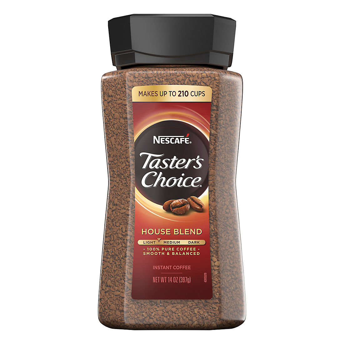 Nescafe Taster's Choice House Blend Instant Coffee, 1 jar (14 oz.)