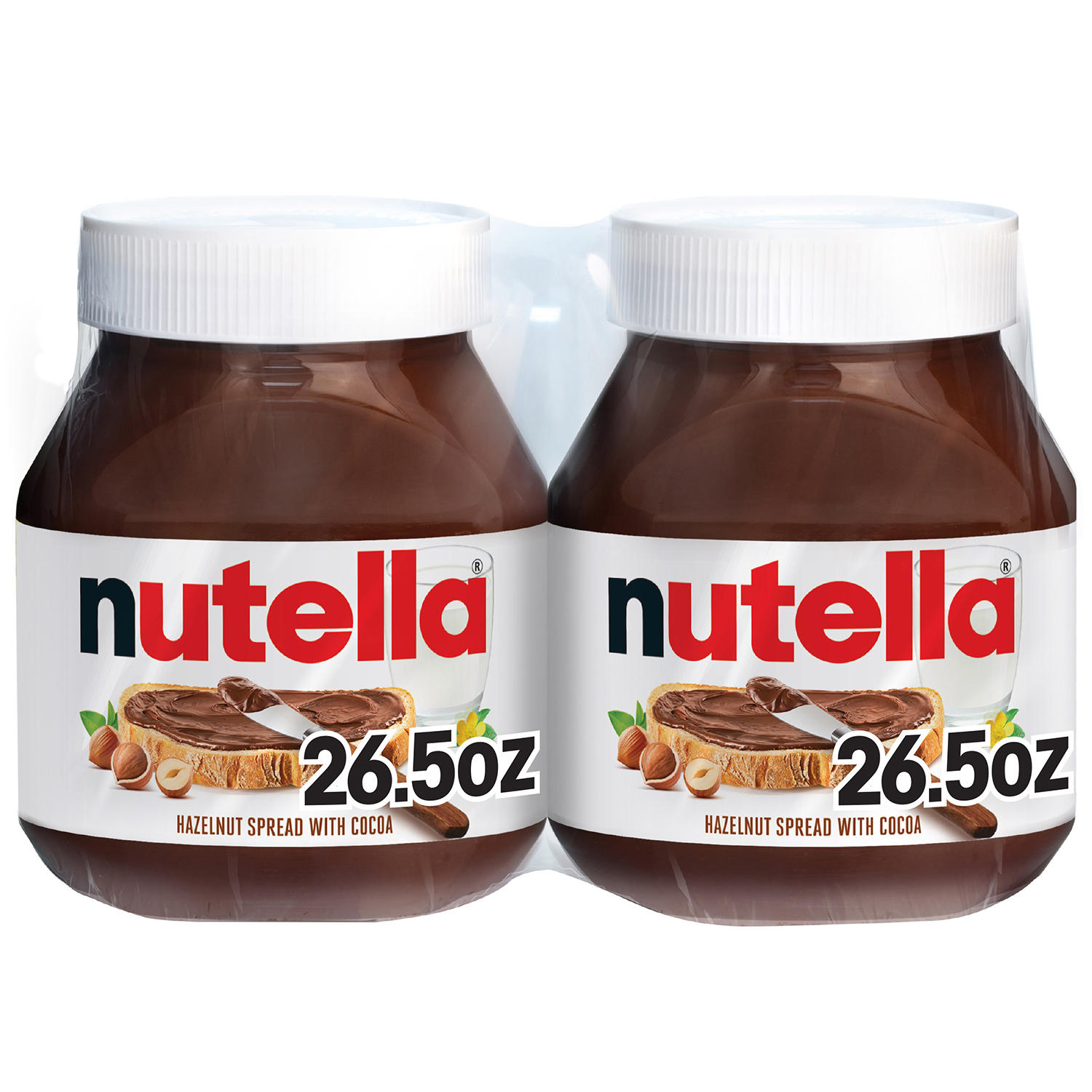 Nutella Hazelnut Spread Twin Pack (26.5 oz., 2 pk.)
