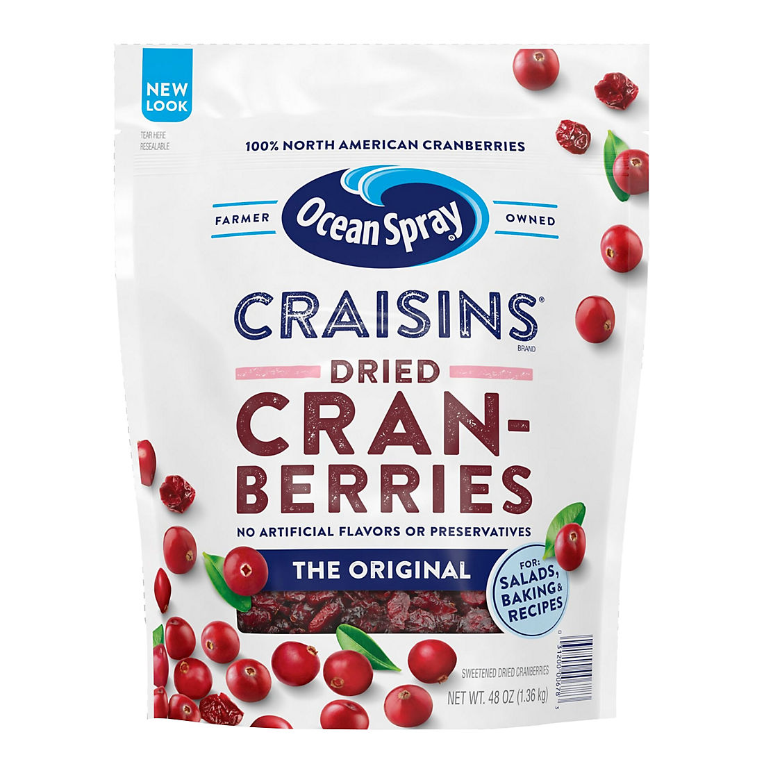 Ocean Spray Craisins, 48 oz.