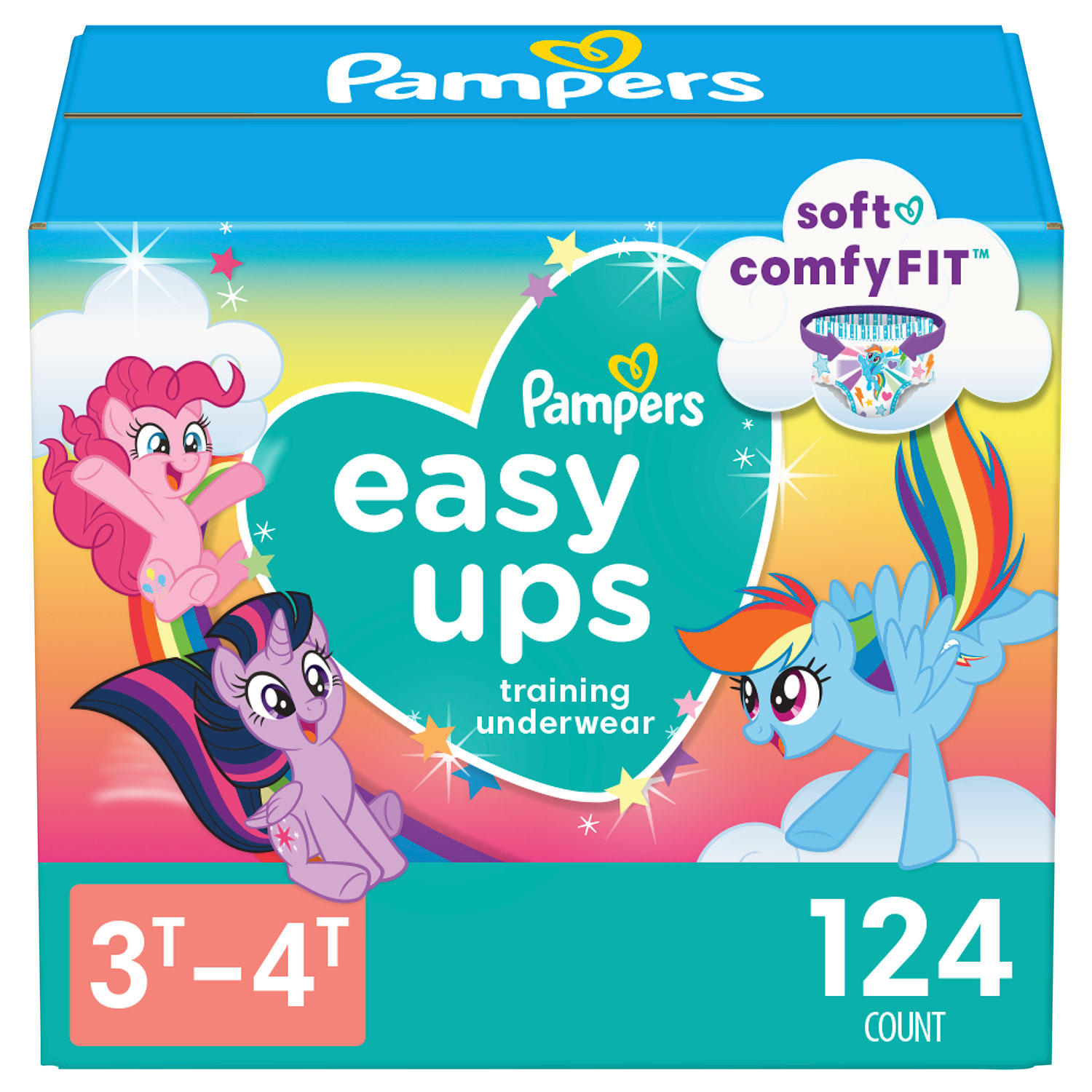 Pampers Easy Ups Training Pants Underwear for Girls (Choose Your Size)