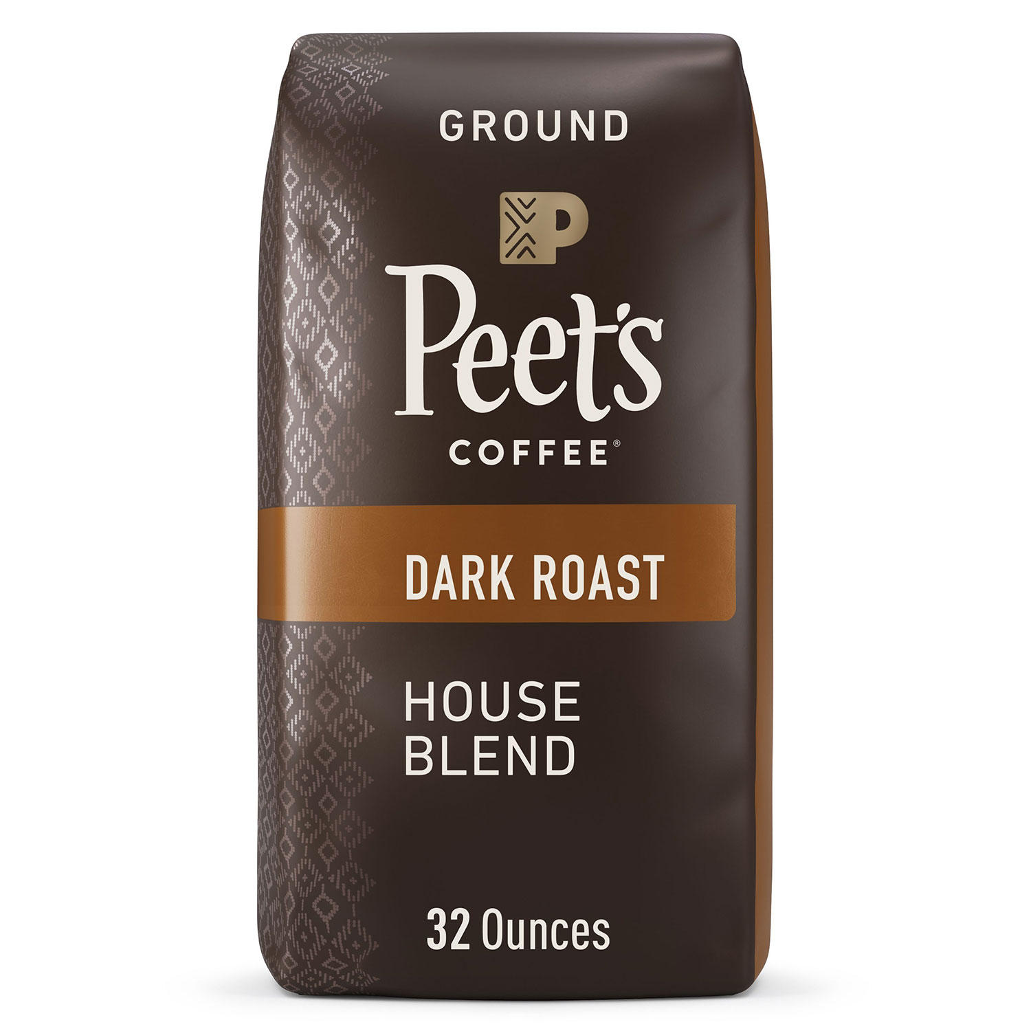 Peet's Coffee Ground Dark Roast, House Blend (32 oz.)