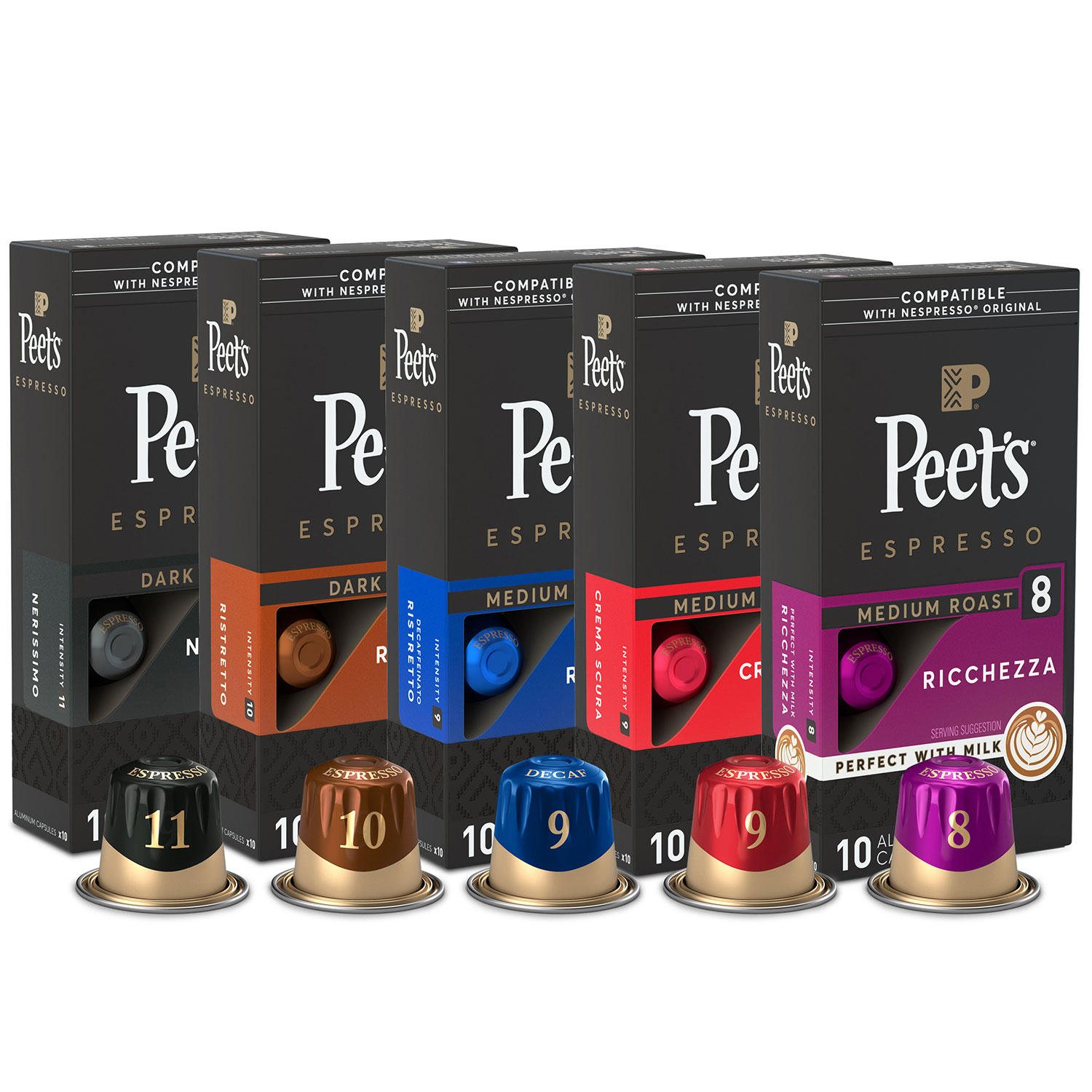Peet's Coffee Variety Capsules (50 ct.)