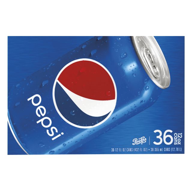 Pepsi Cola, 36 ct./12 oz. cans