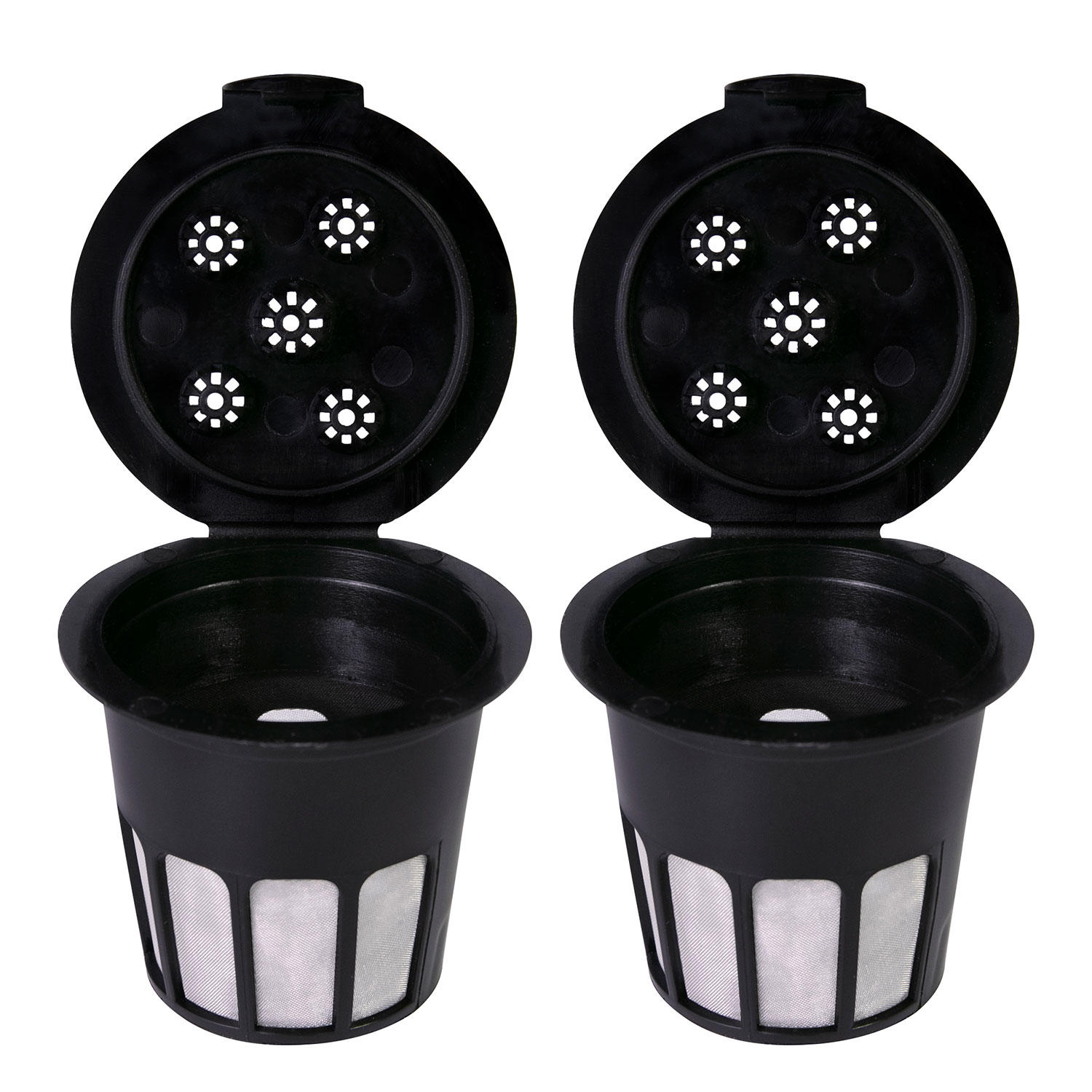 Perfect Pod Cafe Supreme K-Cup Format Reusable Permanent Filter Capsule, 2ct