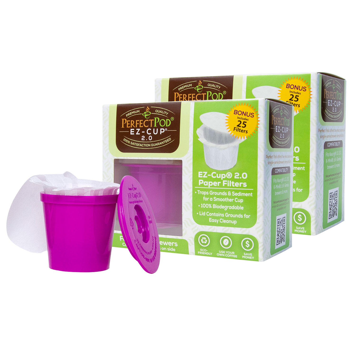 Perfect Pod EZ-Cup 2.0 Starter Packs 2ct.