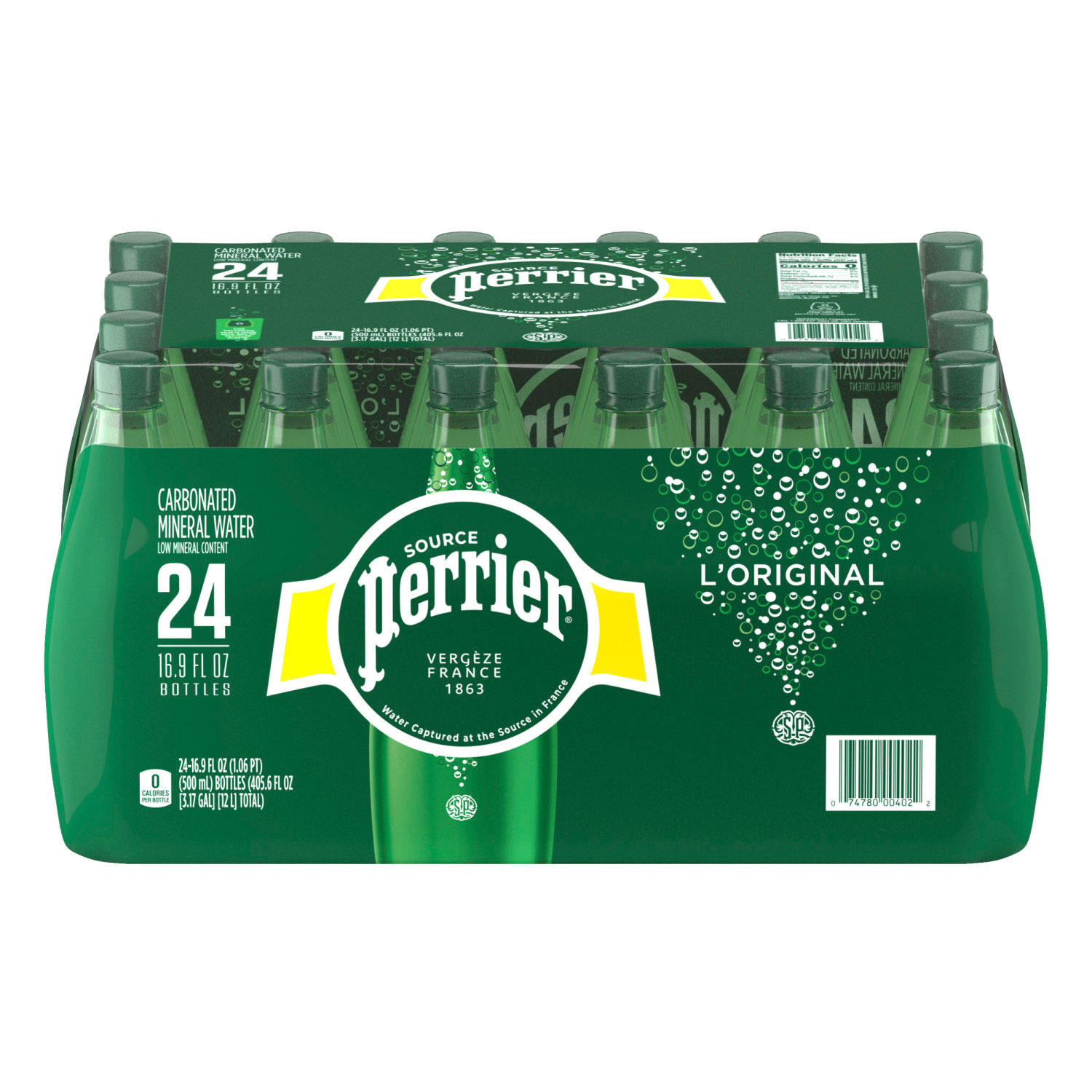 Perrier Sparkling Natural Mineral Water (16.9 fl. oz., 24 pk.)
