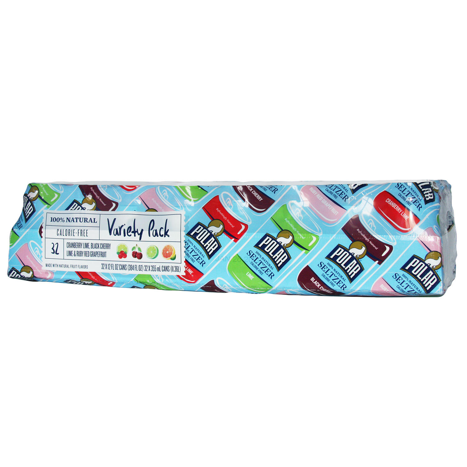Polar Seltzer Variety Pack (12 oz., 32 pk.)