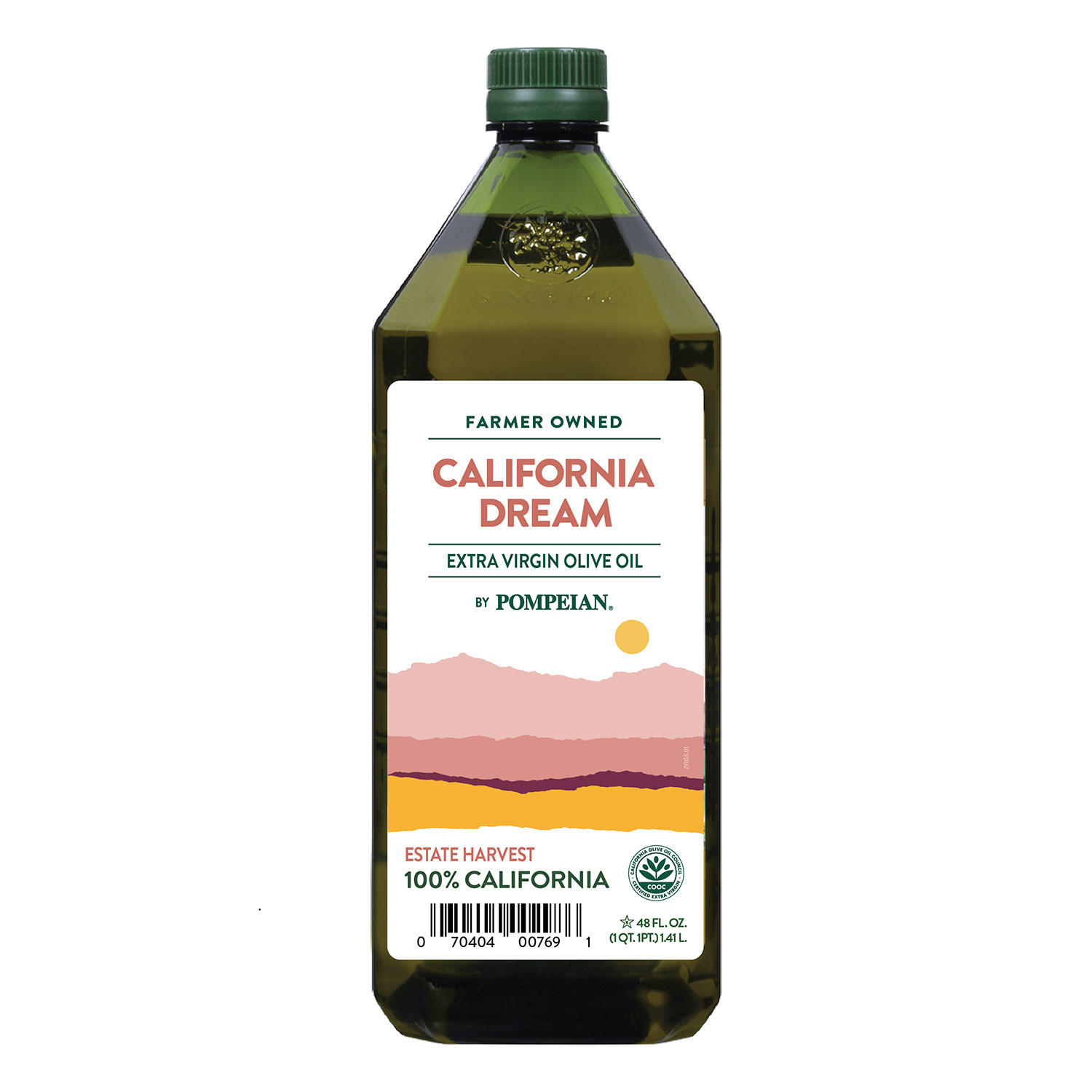 Pompeian California Dream 100% Extra Virgin Olive Oil (48 oz.)