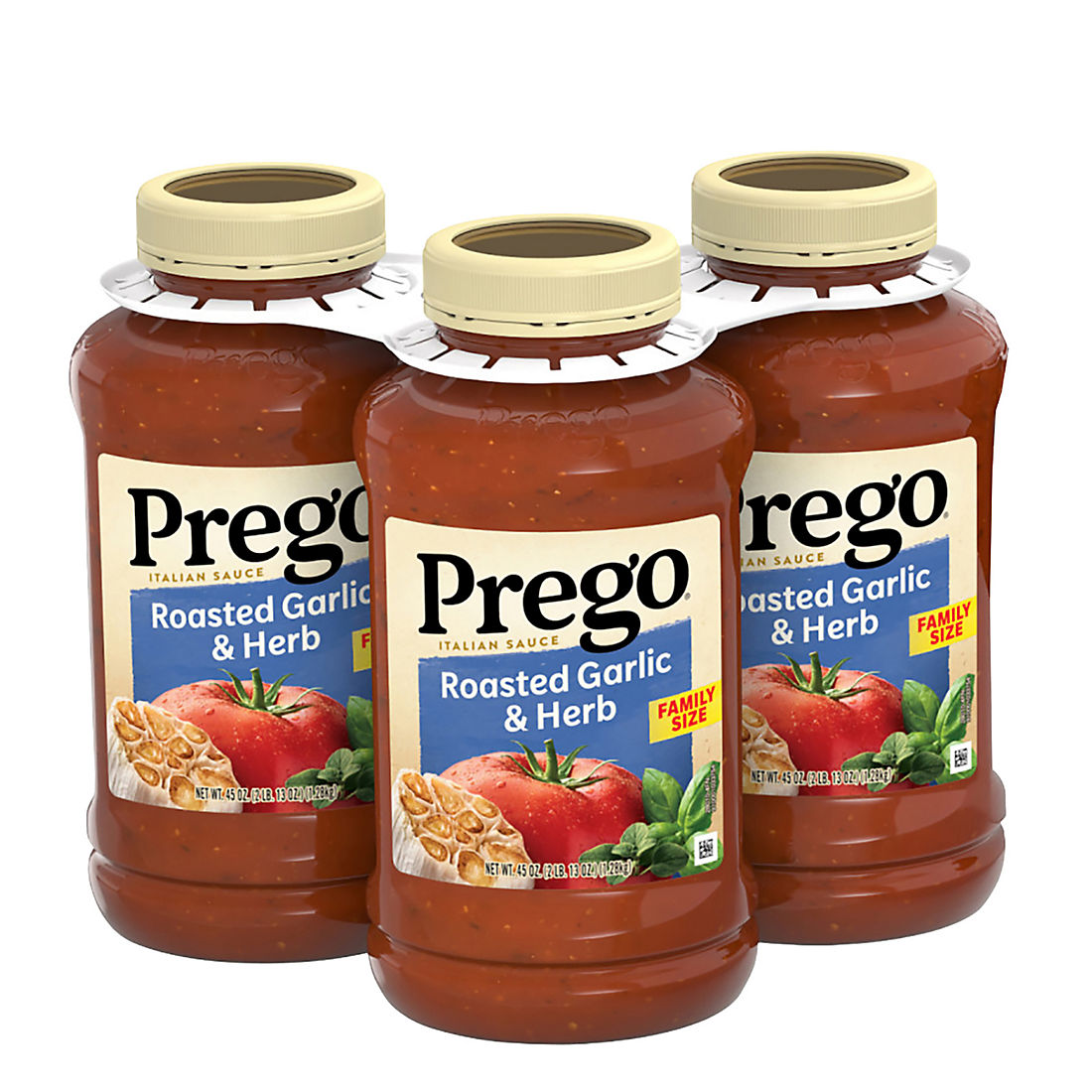 Prego Roasted Garlic & Herb, 45 oz./3 ct.
