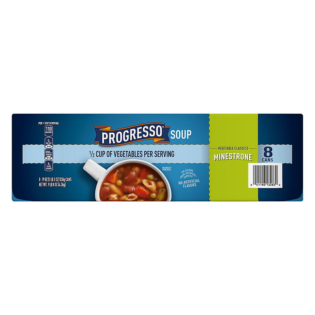 Progresso Ready to Serve Vegetarian Classics Minestrone Soup, 8 pk./19 oz.