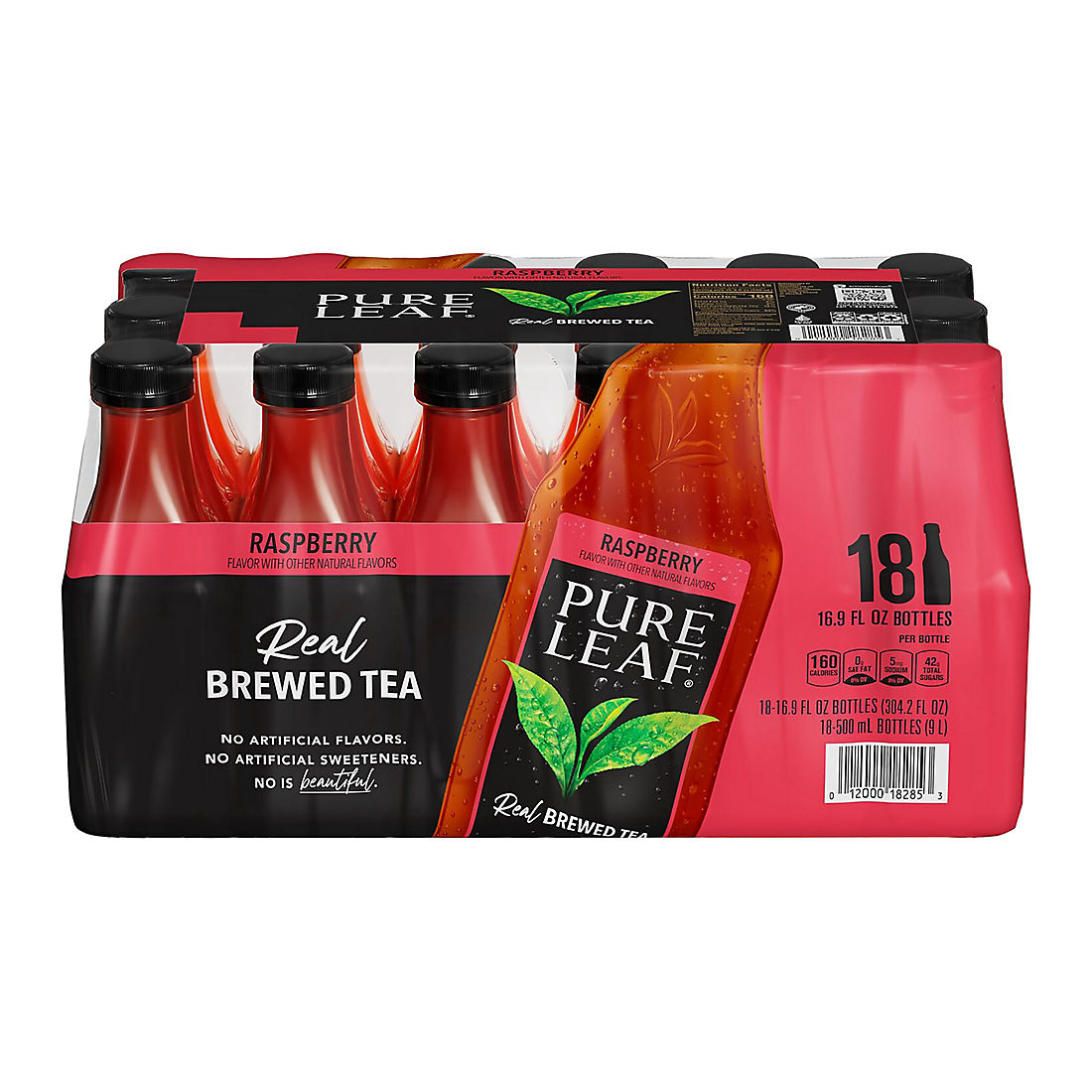 Pure Leaf Iced Tea Raspberry Flavor, 18 pk./16.9 oz.