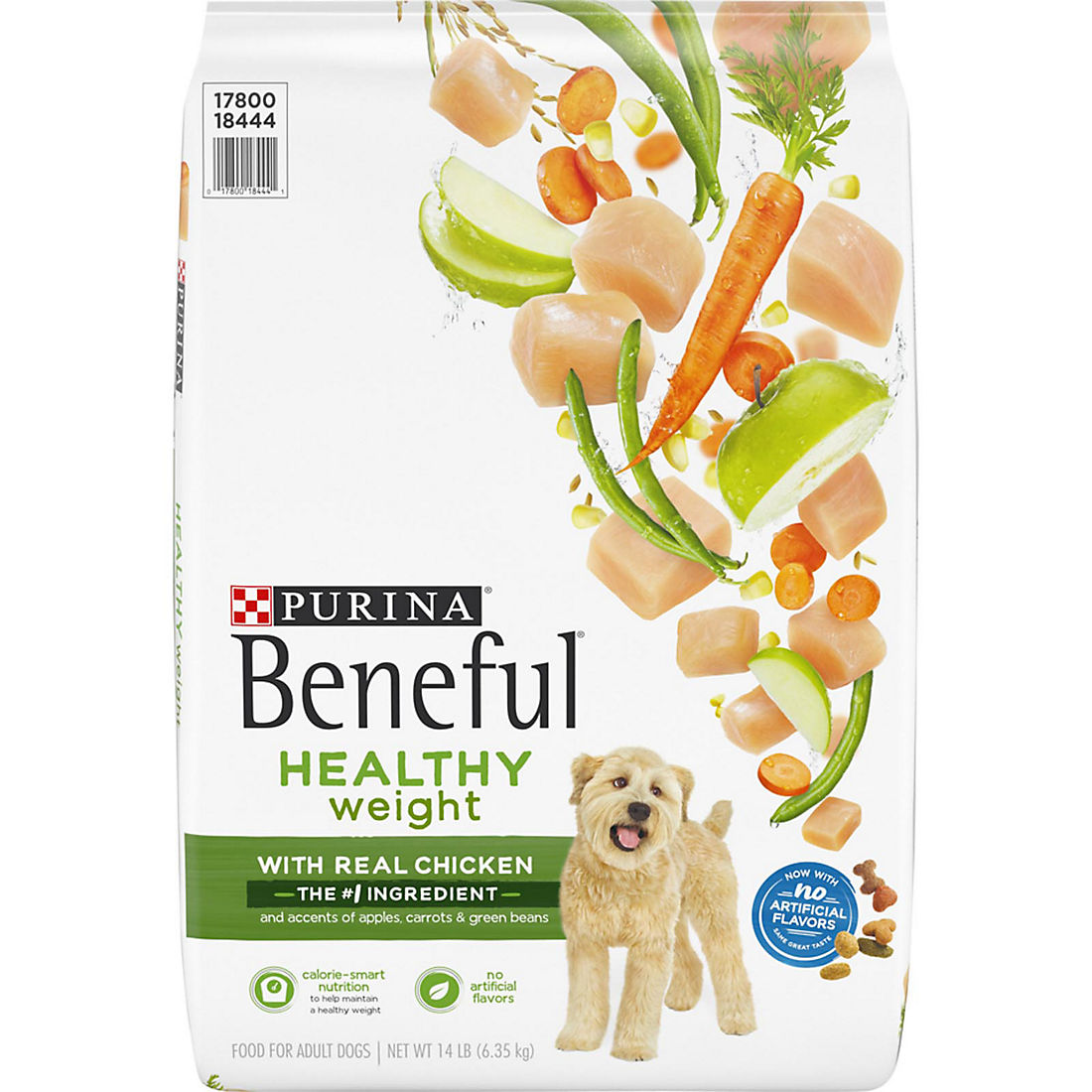 Purina Beneful Healthy Weight with Real Chicken Adult Dry Dog Food, 14 lbs.