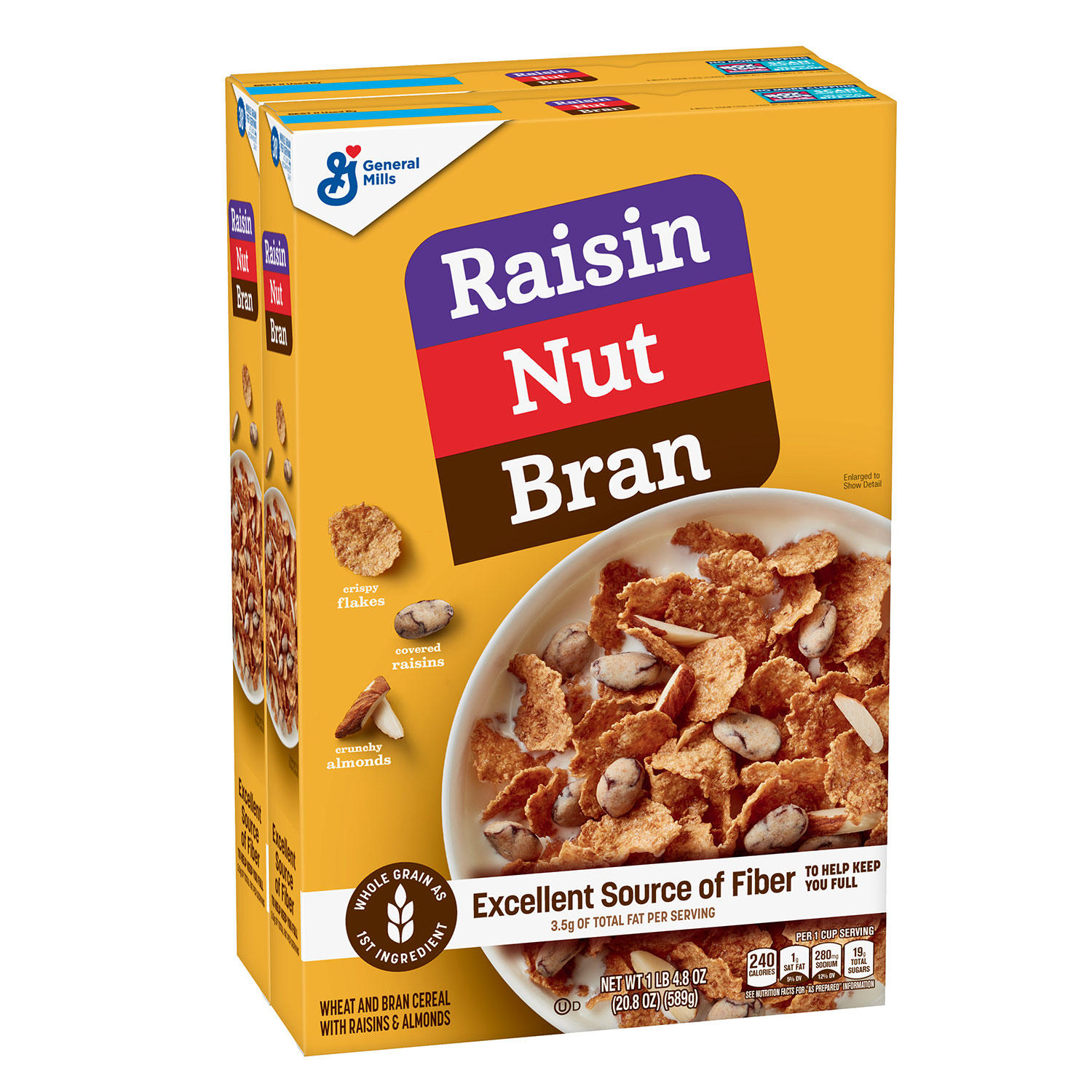 Raisin Nut Bran Breakfast Cereal (2 pk.)