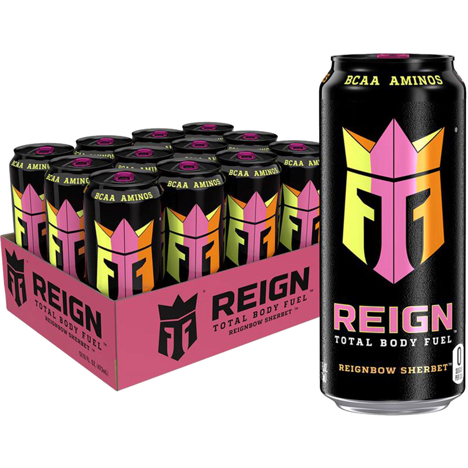 Reign REIGNbow Sherbet (16 fl. oz., 12 pk.)