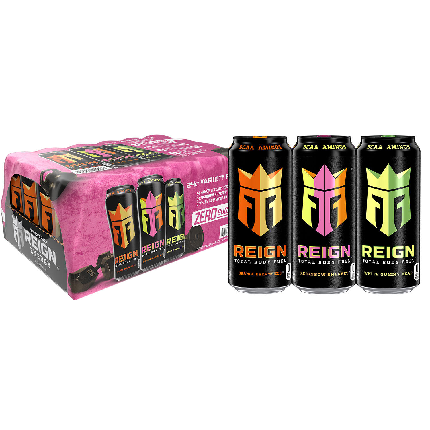 Reign ROW Variety Pack (16 fl. oz., 24 pk.)