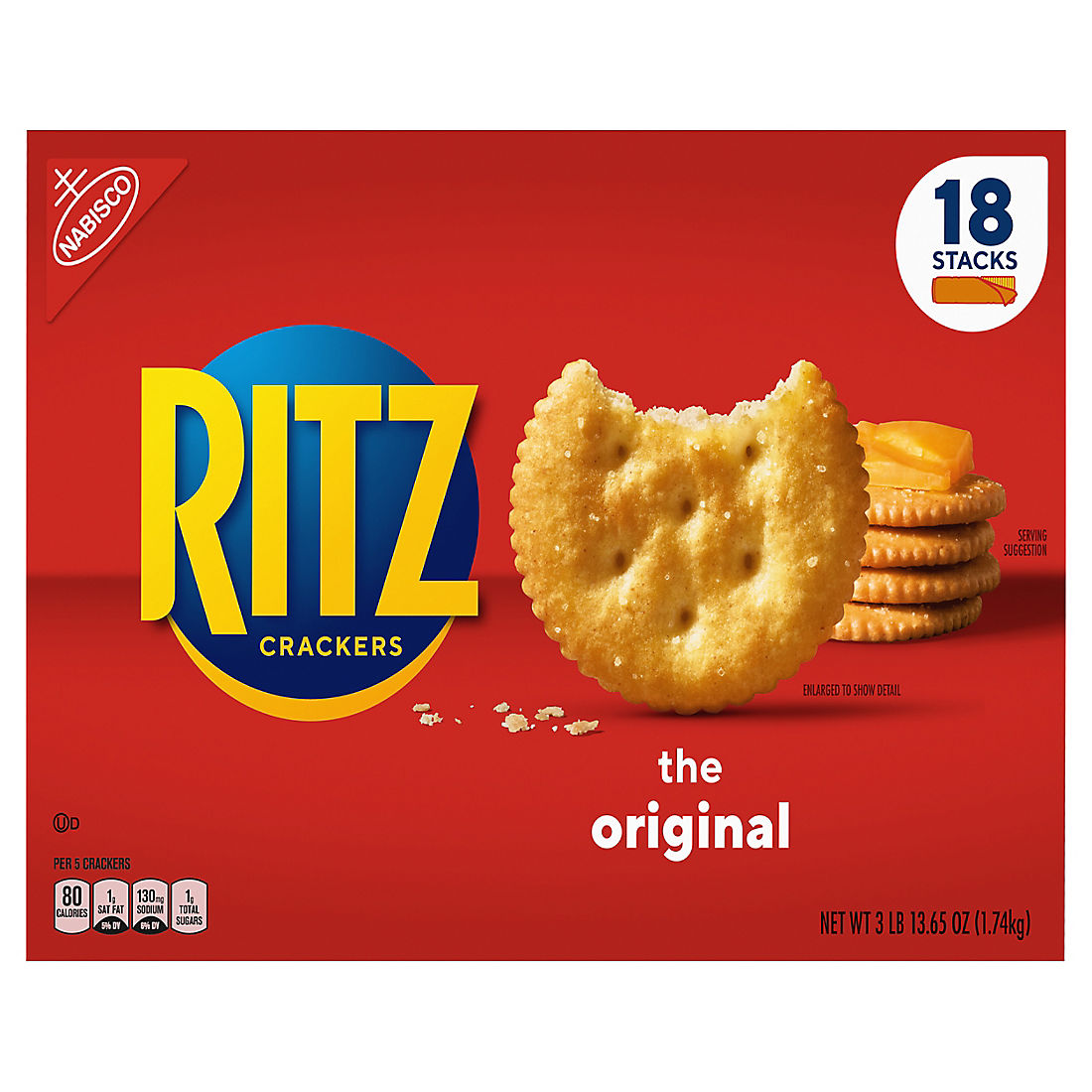 Ritz Original Crackers, 61.65 oz.