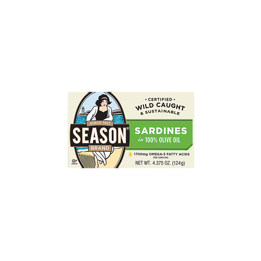 Season Wild Caught and Sustainable Fish Sardines, 10 pk./4.375 oz.