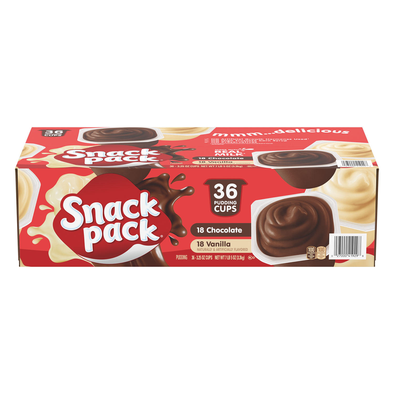 Snack Pack Pudding Variety Pack (3.25 oz., 36 pk.)