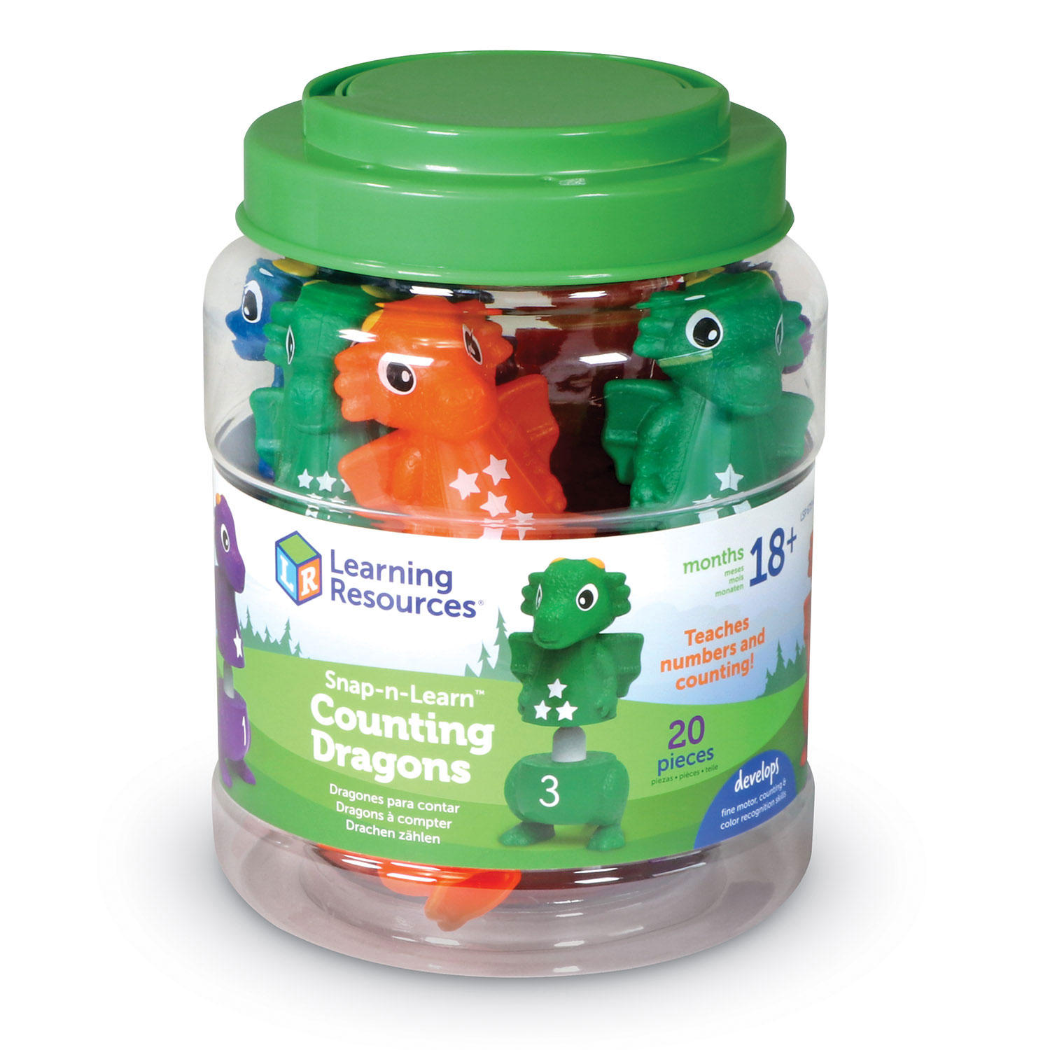 Snap-n-Learn Counting Dragons