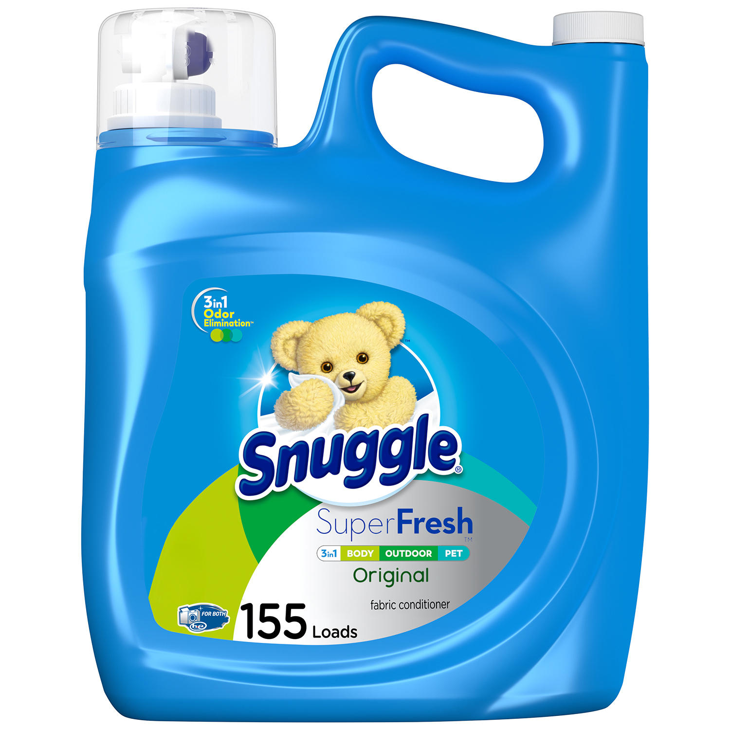 Snuggle Plus SuperFresh Liquid Fabric Softener (164 fl. oz., 155 loads)
