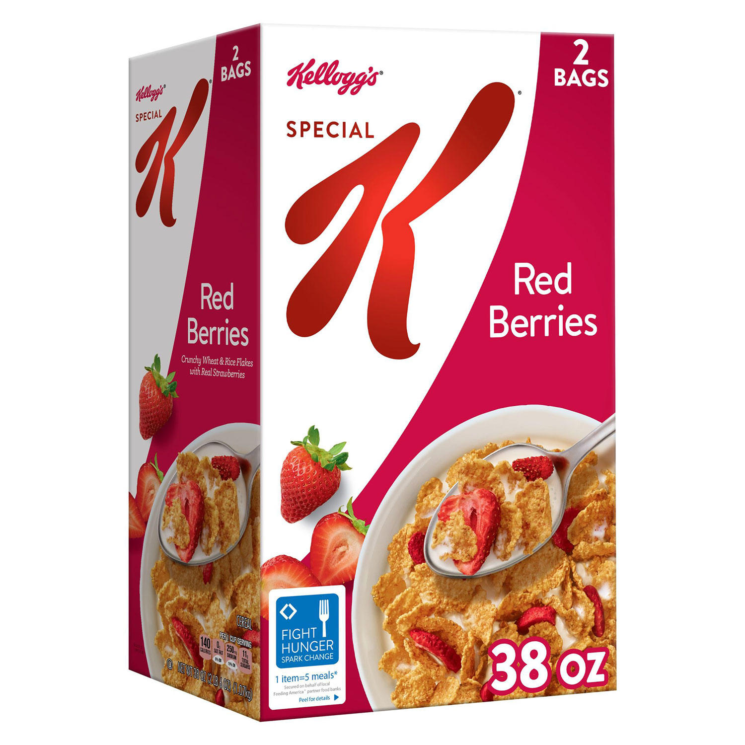 Special K Breakfast Cereal, Red Berries (38 oz.)