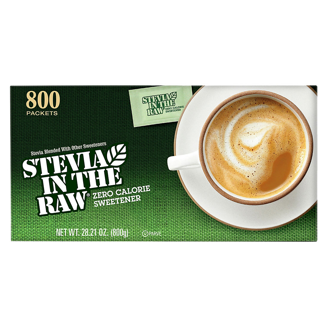 Stevia In The Raw Zero-Calorie Sweetener, 800 ct.