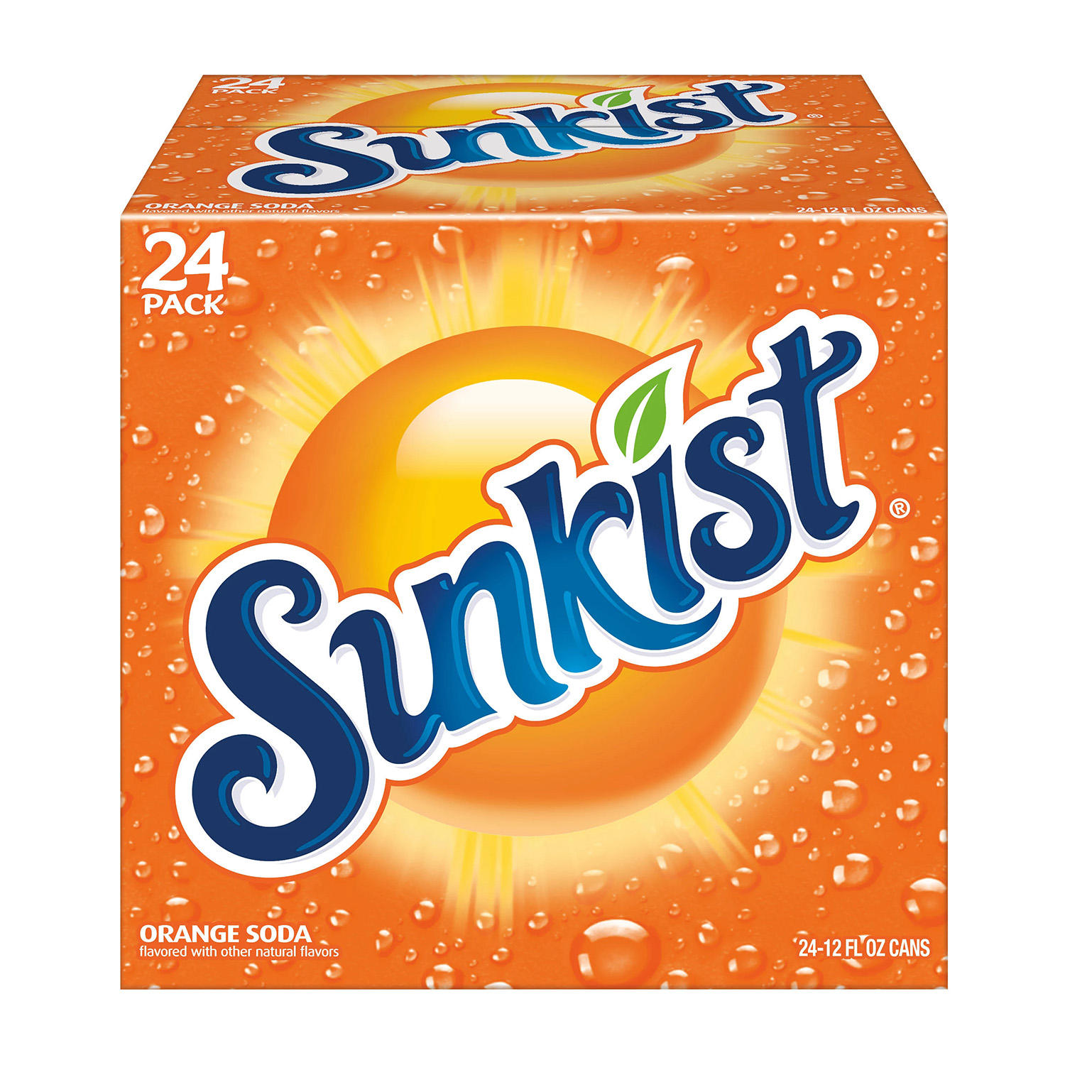 Sunkist Orange Soda (12 fl. oz. cans, 24 pk.)