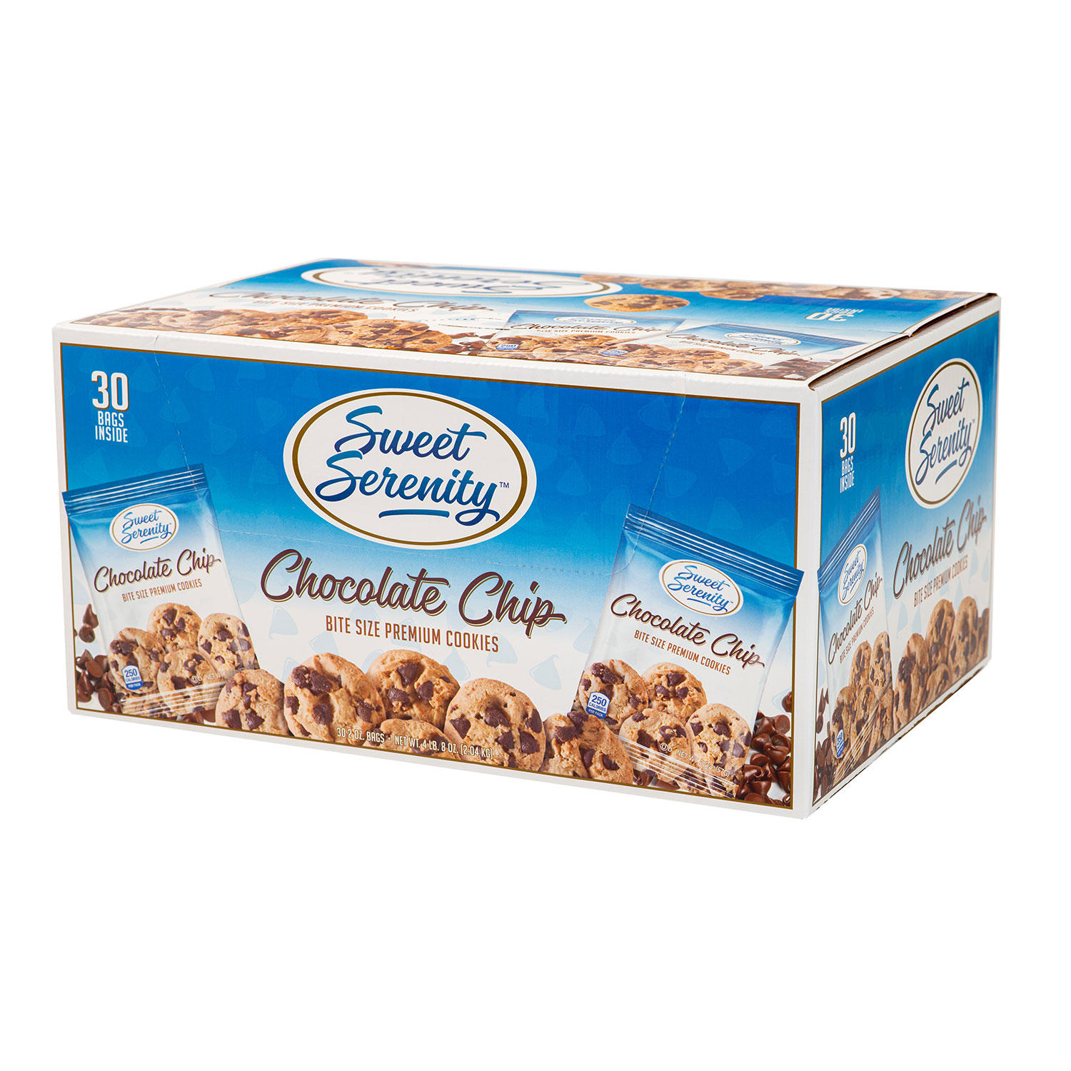 Sweet Serenity Premium Chocolate Chip Cookies (30 pk.)