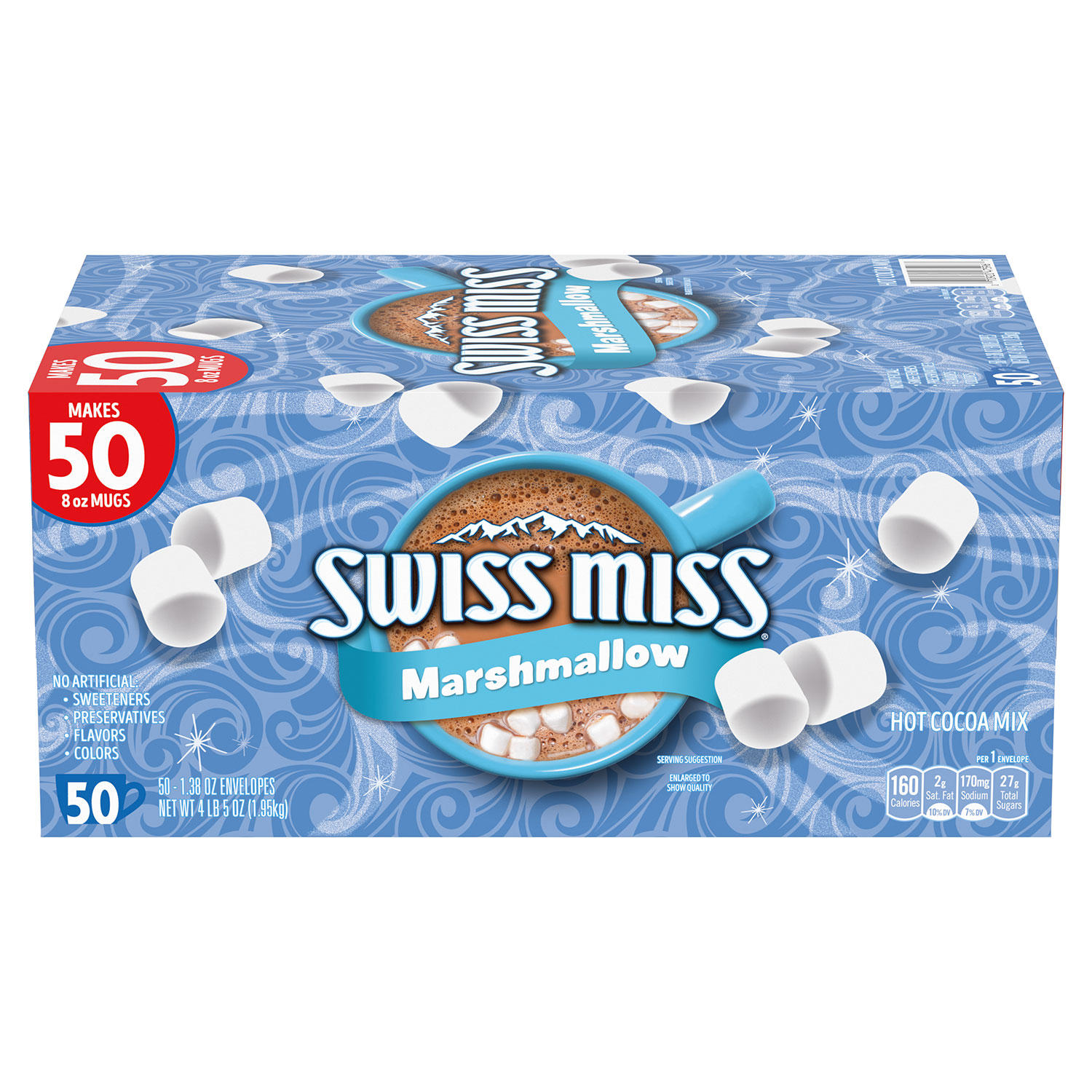 Swiss Miss Marshmallow Hot Cocoa Mix (50 ct.)