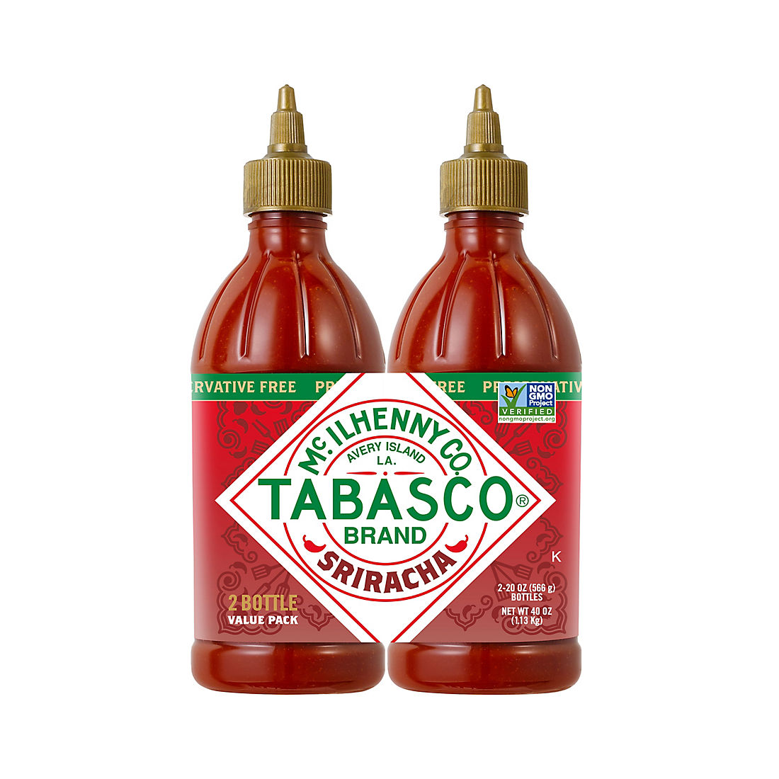 Tabasco Sriracha, 2 pk./20 oz.