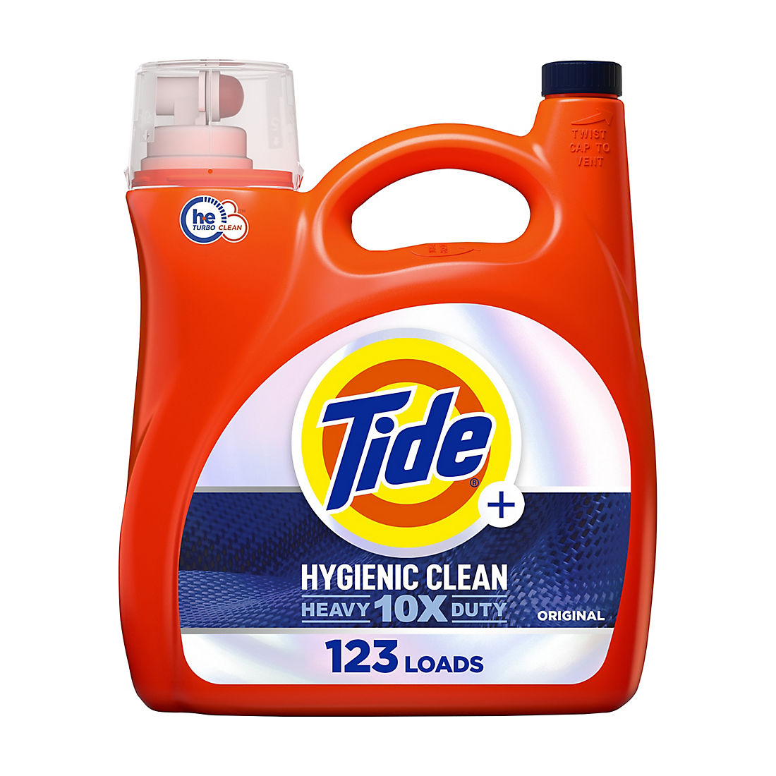 Tide Original Hygienic Clean Heavy Duty Liquid Laundry Detergent, 165 fl. oz.