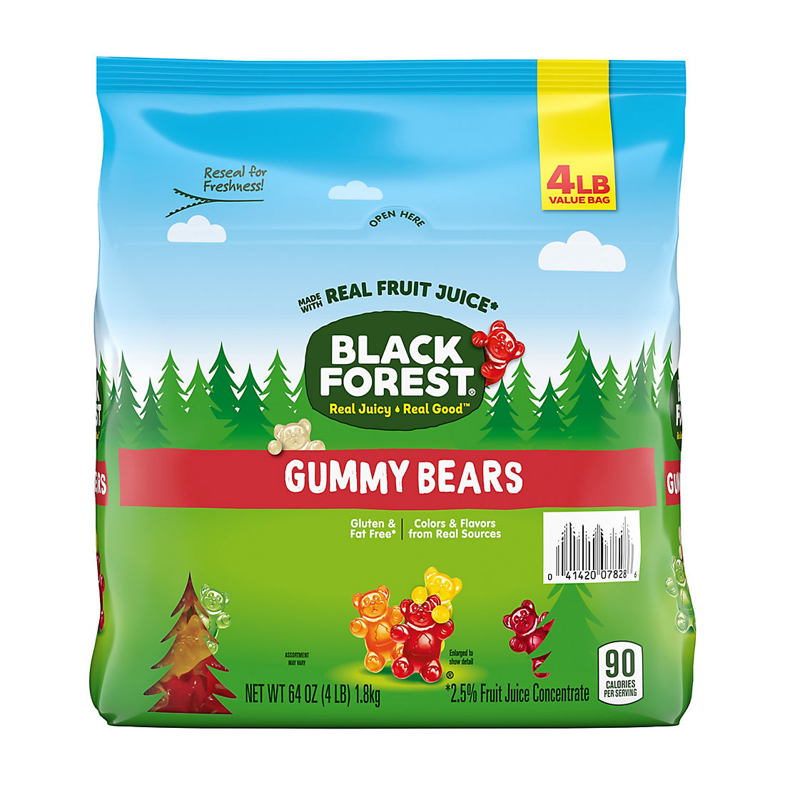 Black Forest Gummy Bears, 4 lbs.