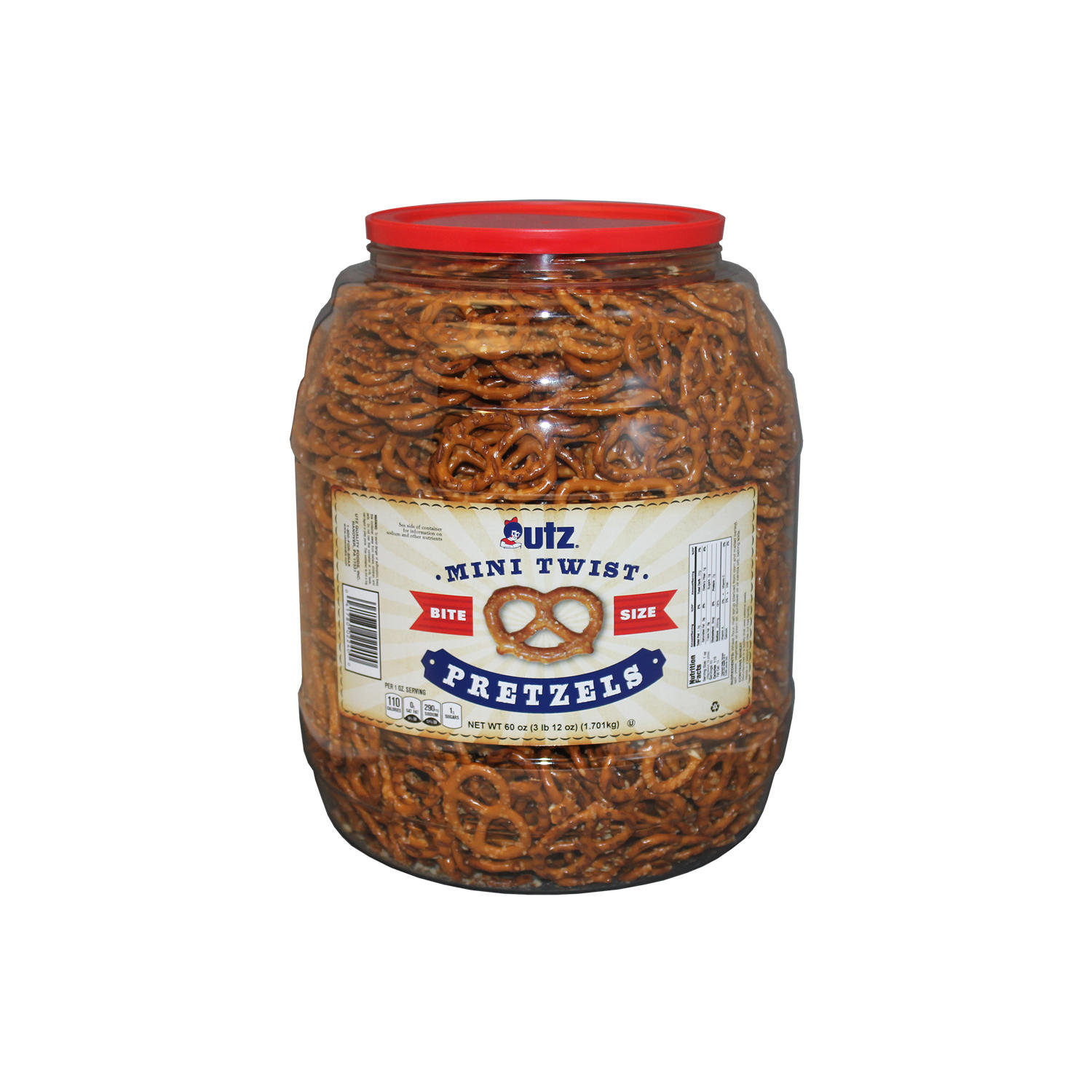 Utz Mini Twist Pretzels (60 oz.)