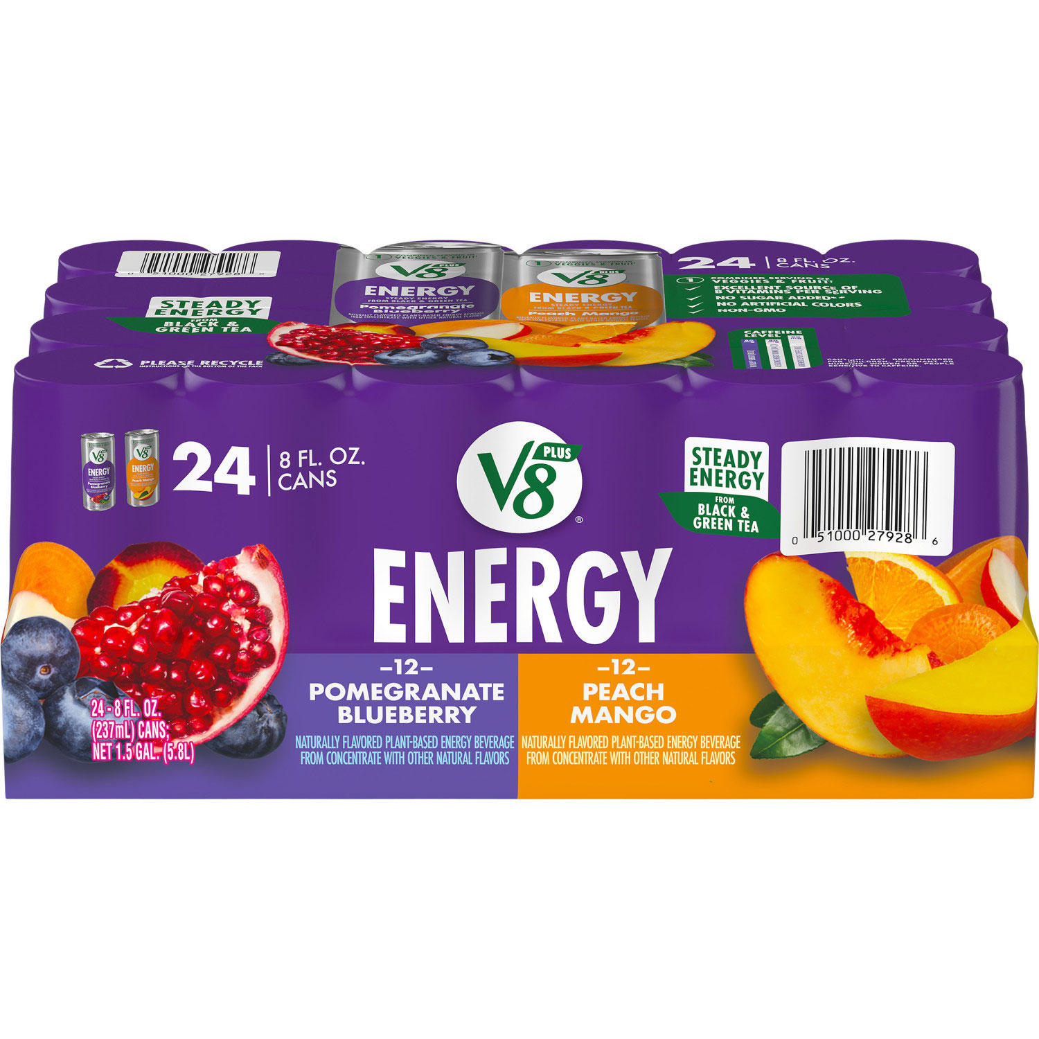 V8 +Energy Variety Pack (8 oz., 24 pk.)