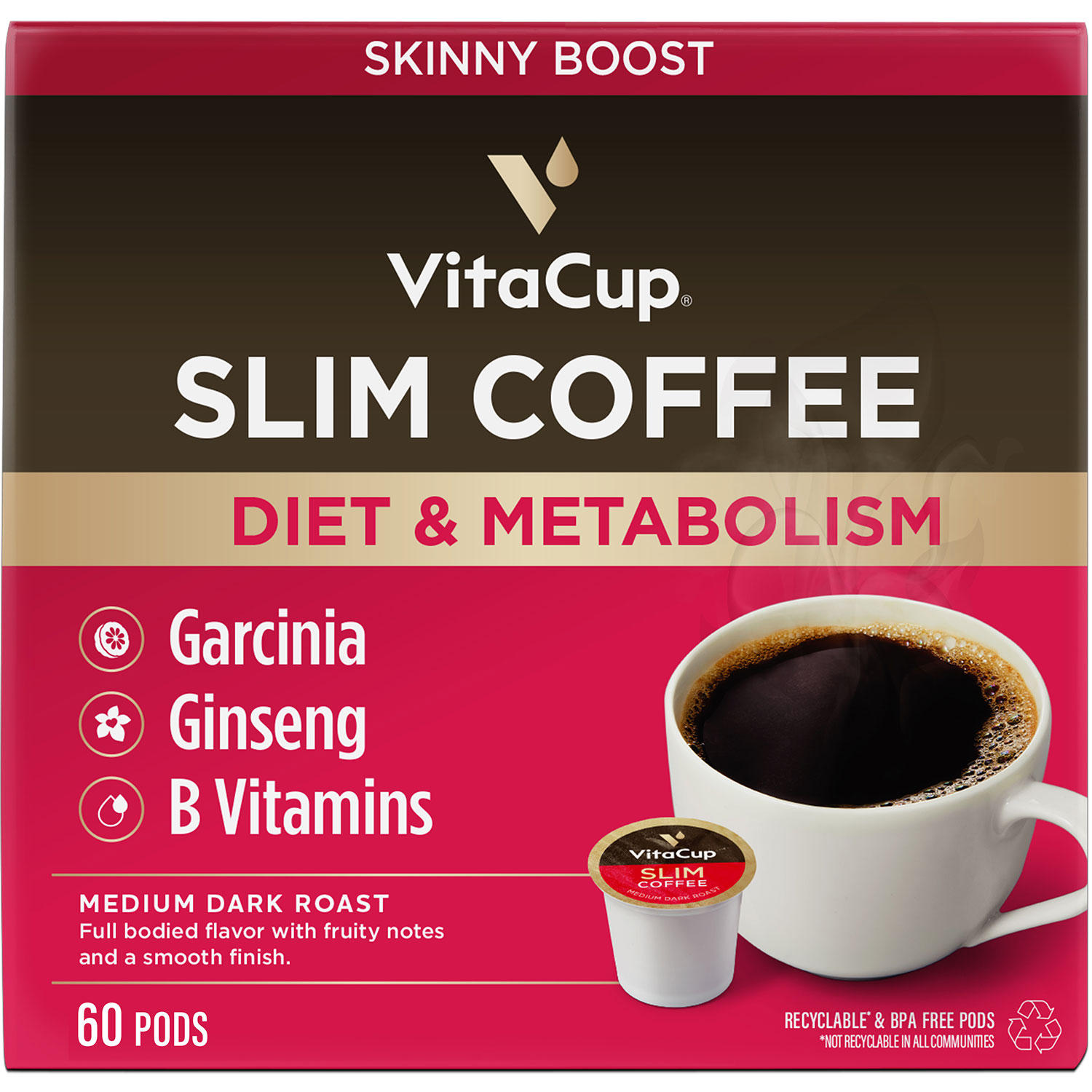 VitaCup Slim Blend Coffee Pods (60 ct.)