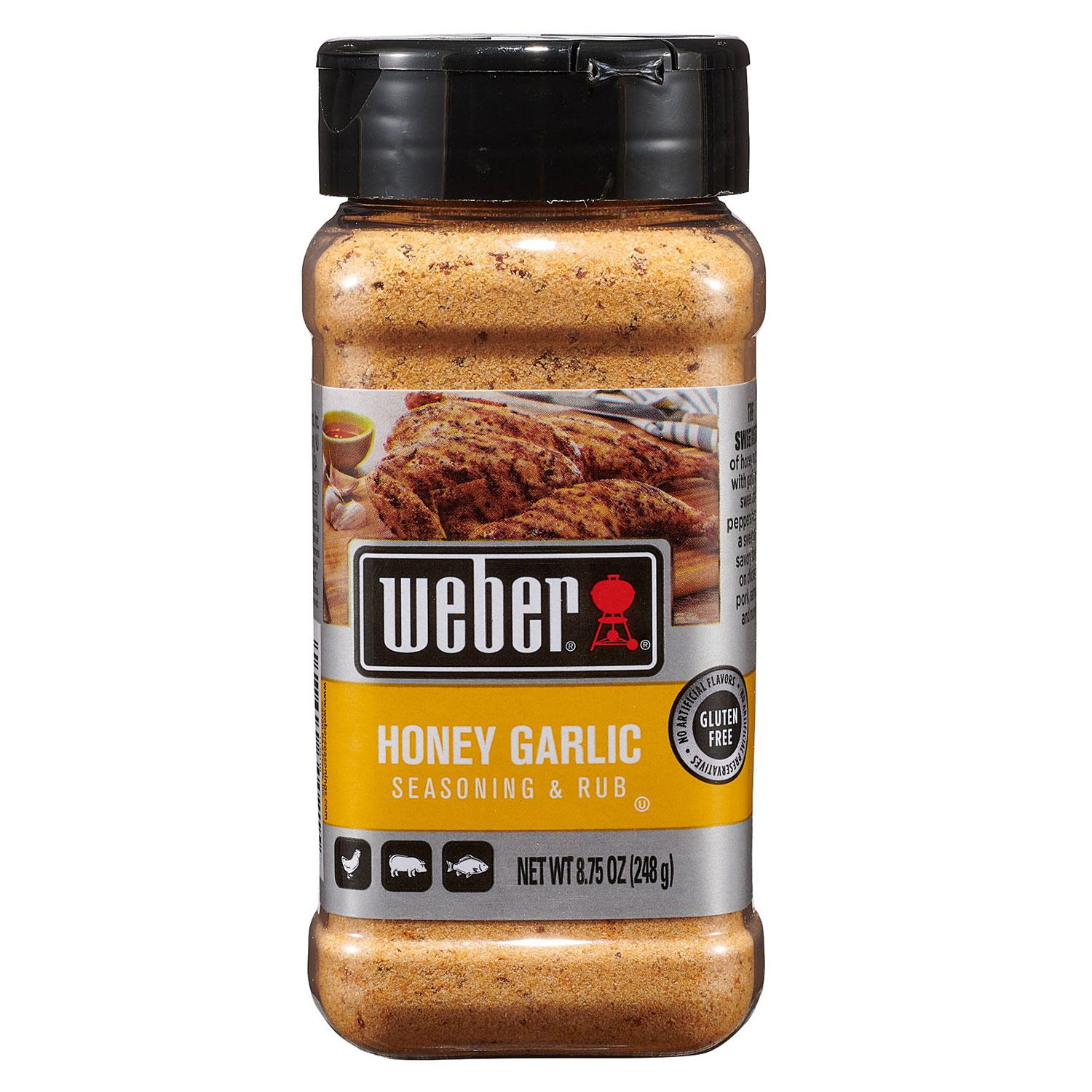 Weber Honey Garlic Seasoning and Rub (8.75 oz.)