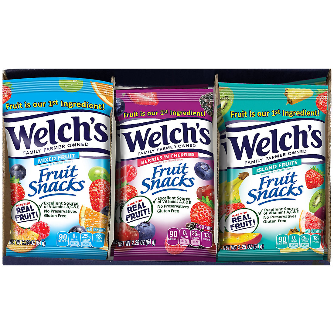 Welch's Fruit Snacks Tray, 20 ct.