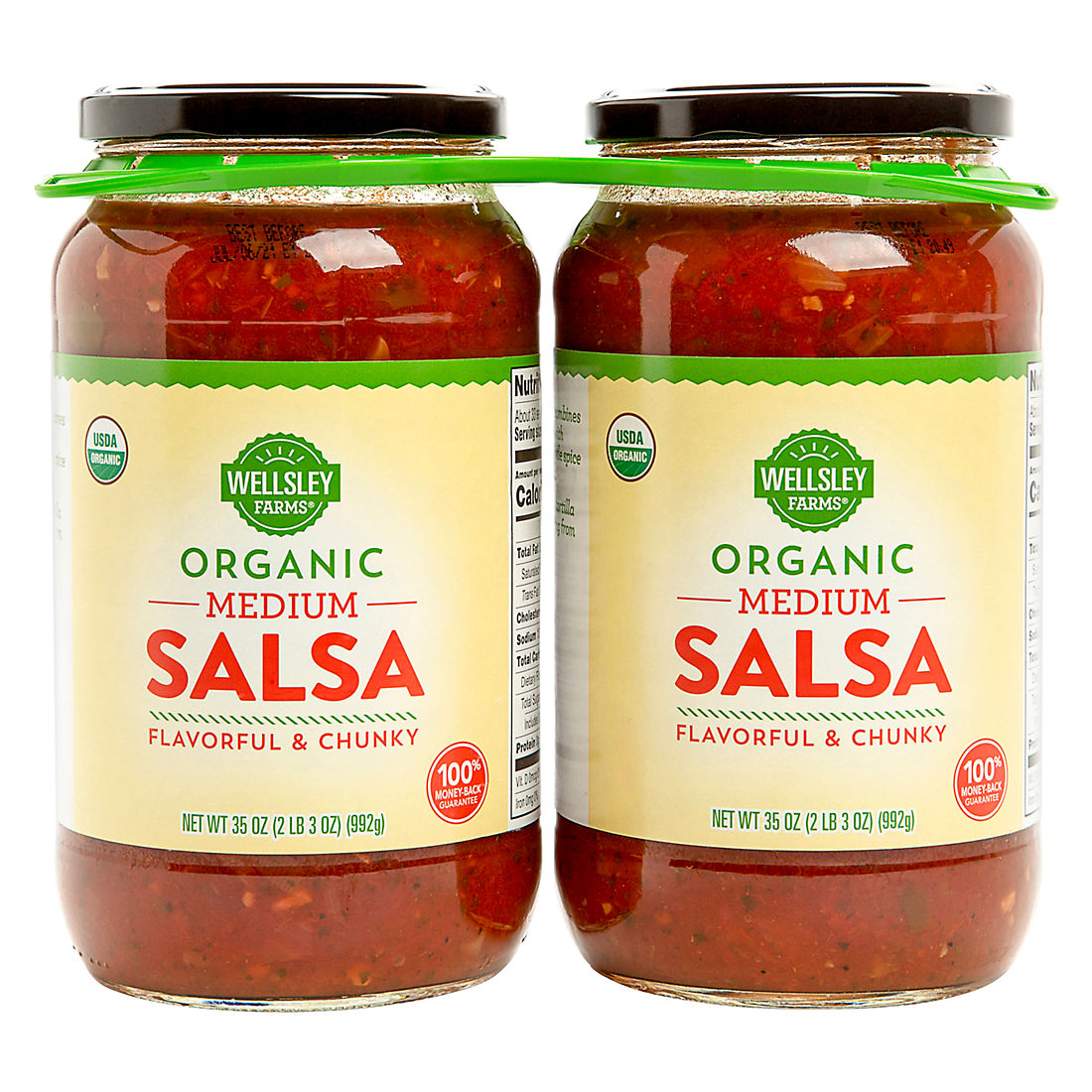 Wellsley Farms Organic Salsa, 2 pk./35 oz.