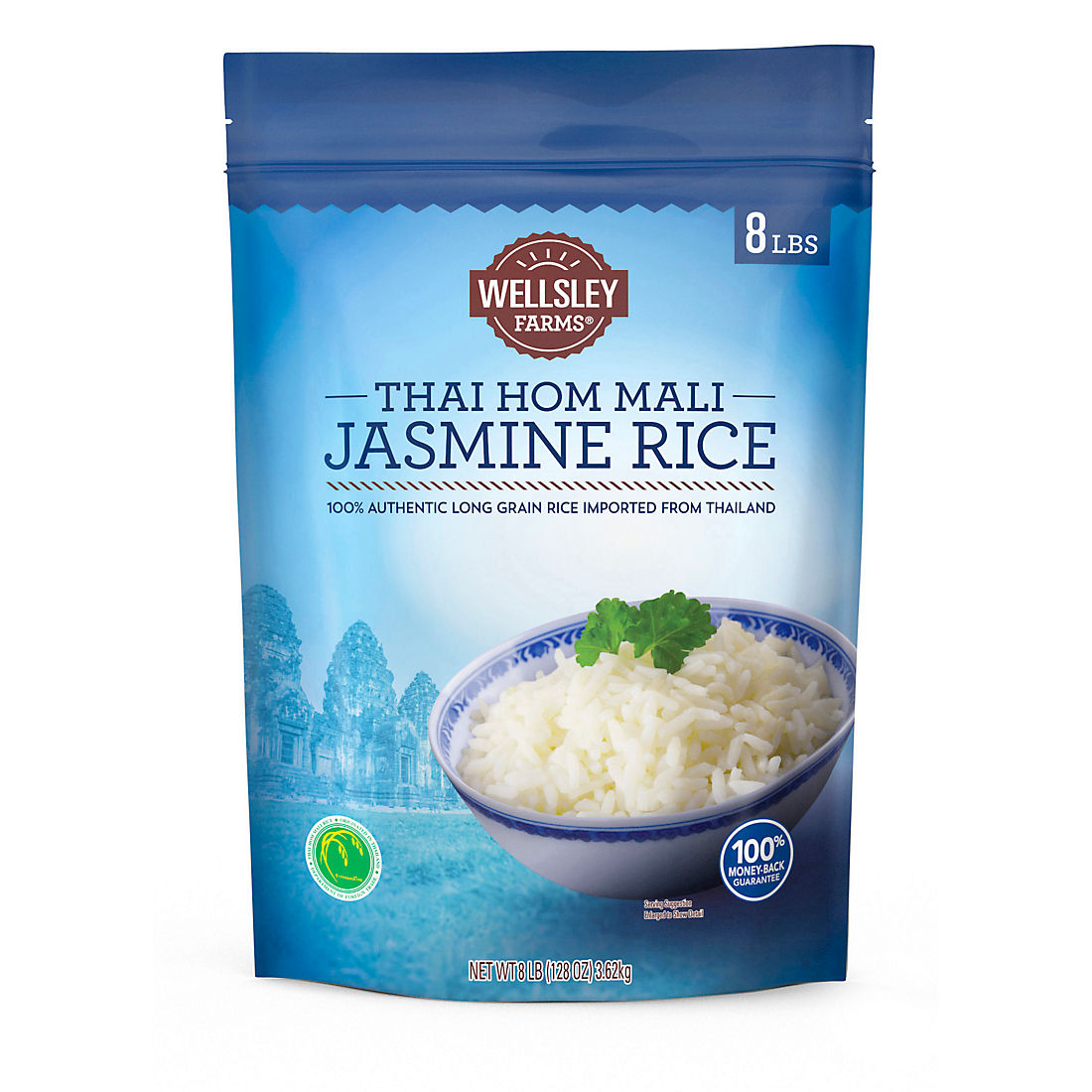 Wellsley Farms Thai Hom Mali Jasmine Rice, 8 lbs.