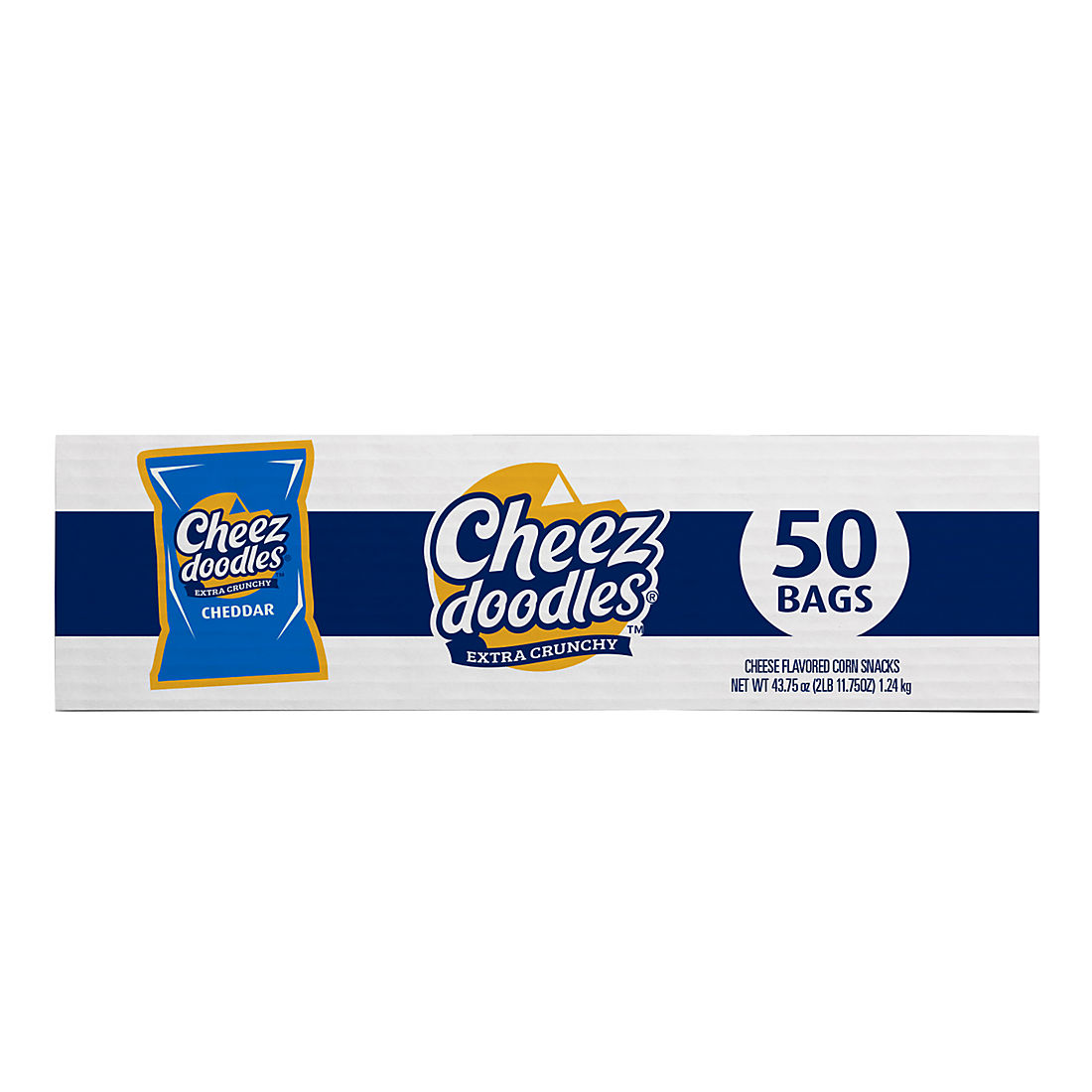 Wise Extra Crunchy Cheez Doodles Snack Packs, 50 pk.